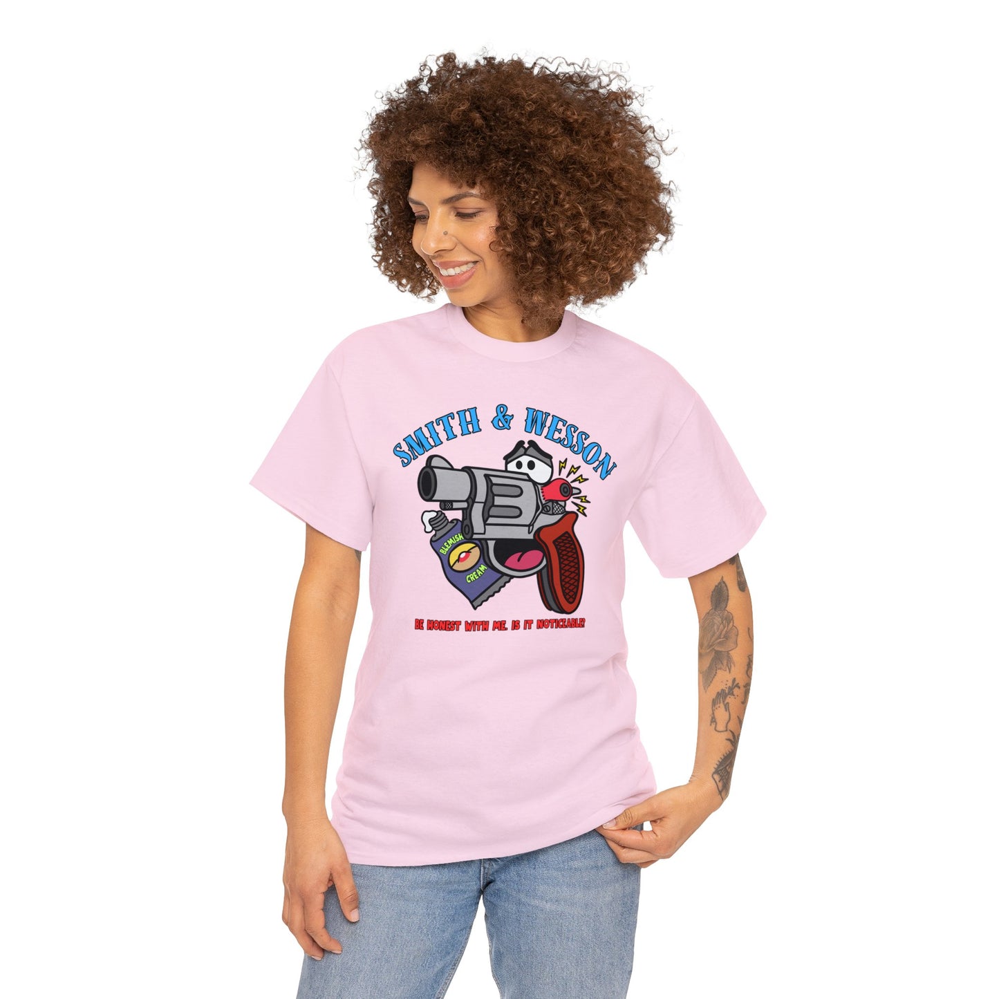 S&W Blemish Unisex Heavy Cotton Tee