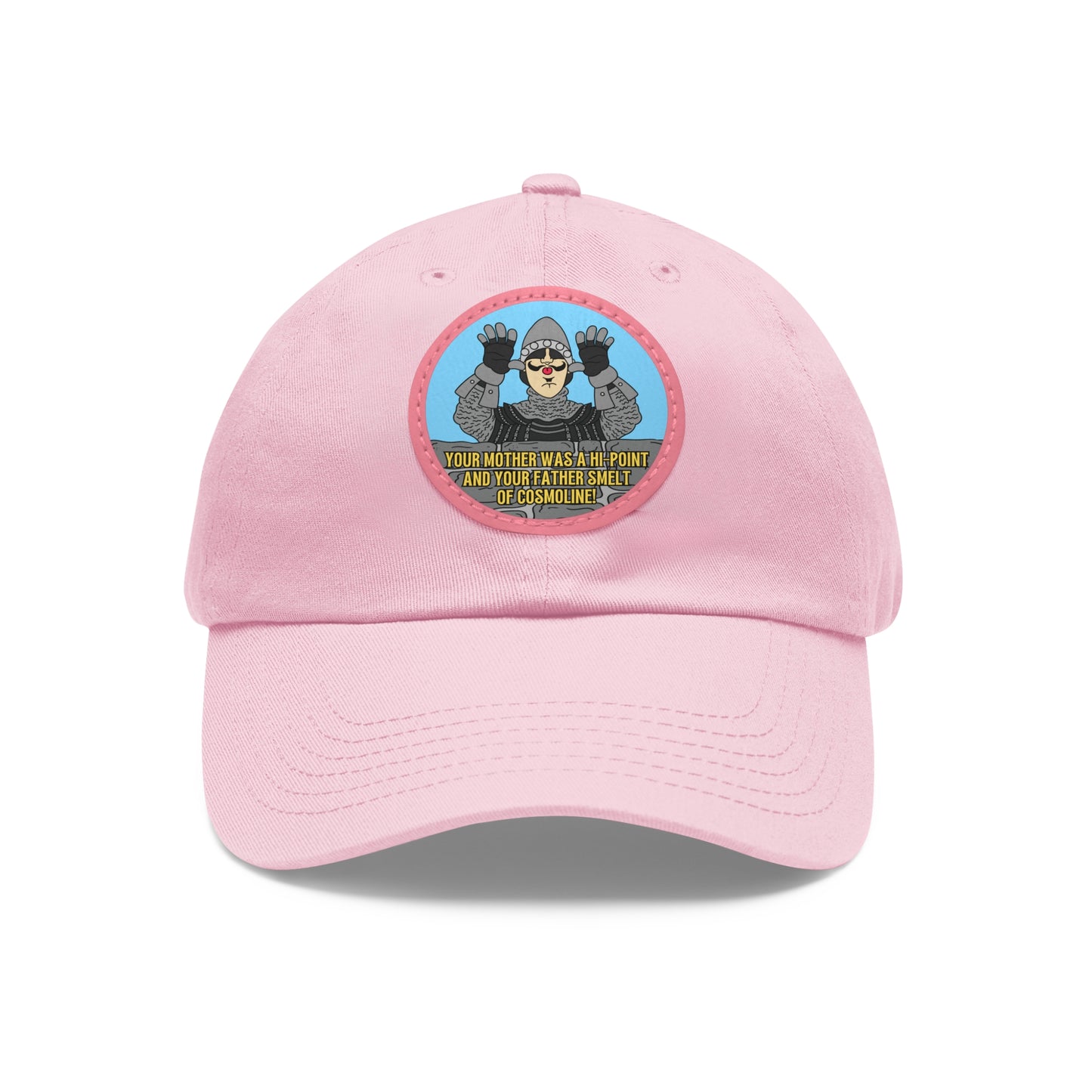 Cosmoline Taunt! Dad Hat with Leather Patch (Round)