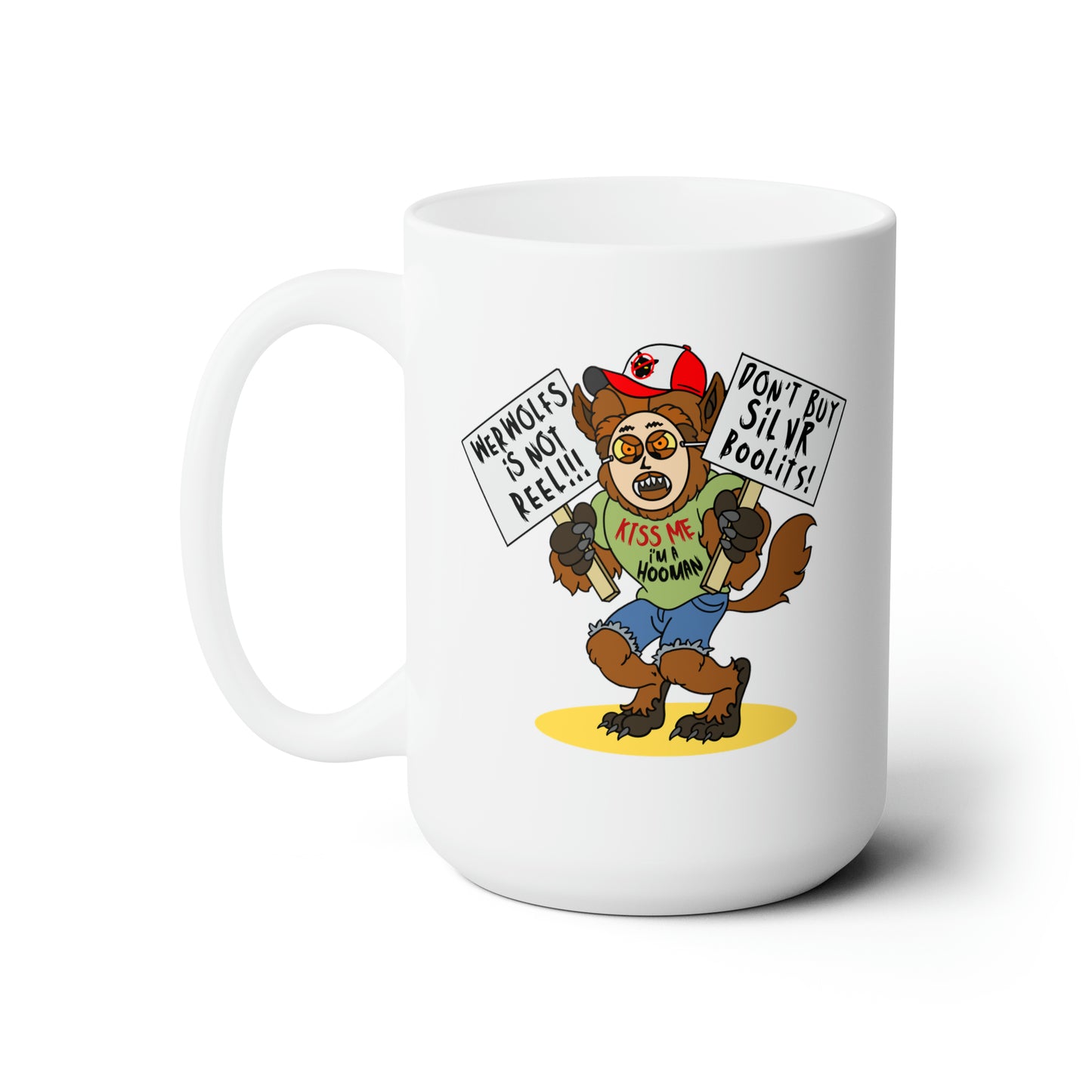 Werwolfs Is Not Reel! Ceramic Mug 15oz