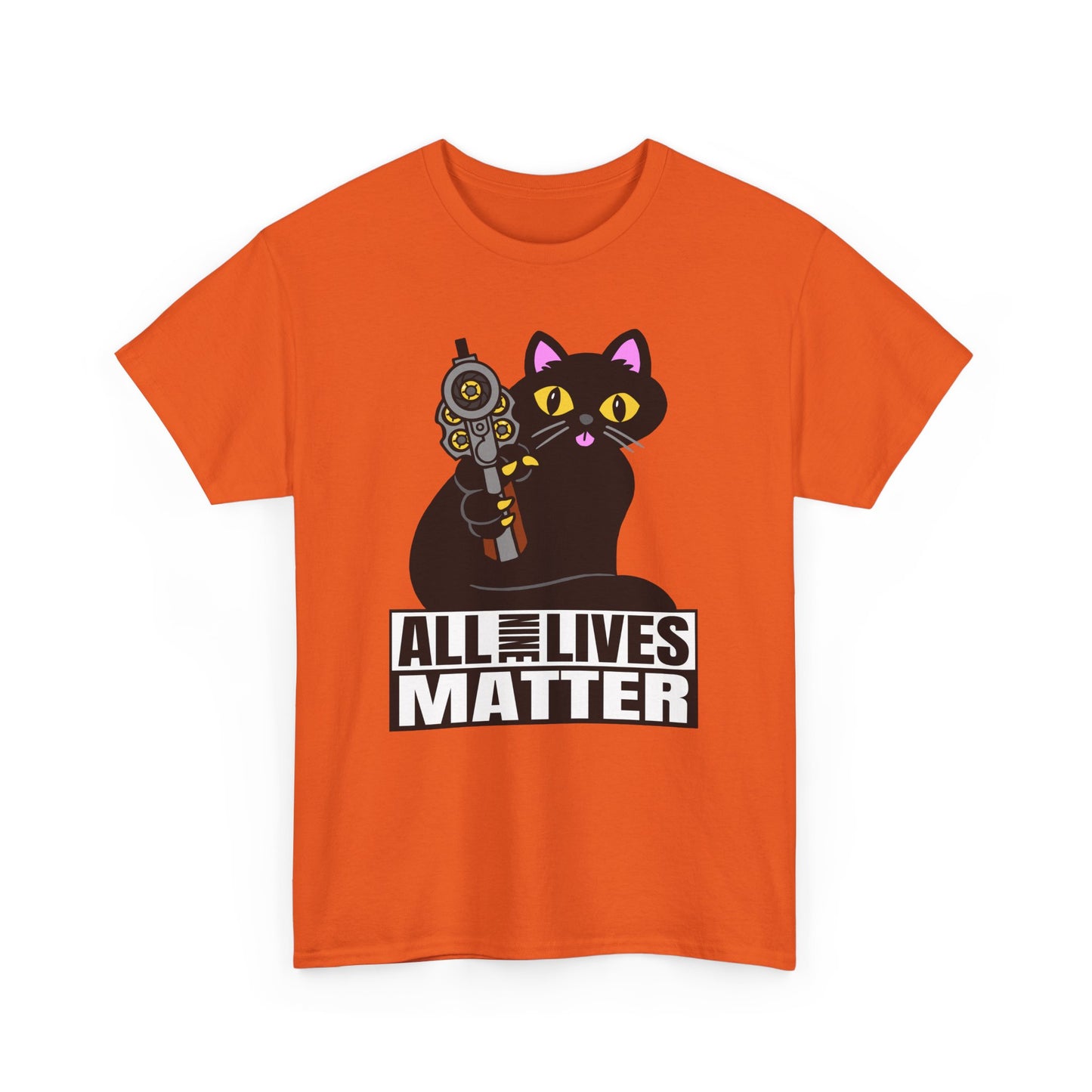 ALL9LIVES Matter! Unisex Heavy Cotton Tee
