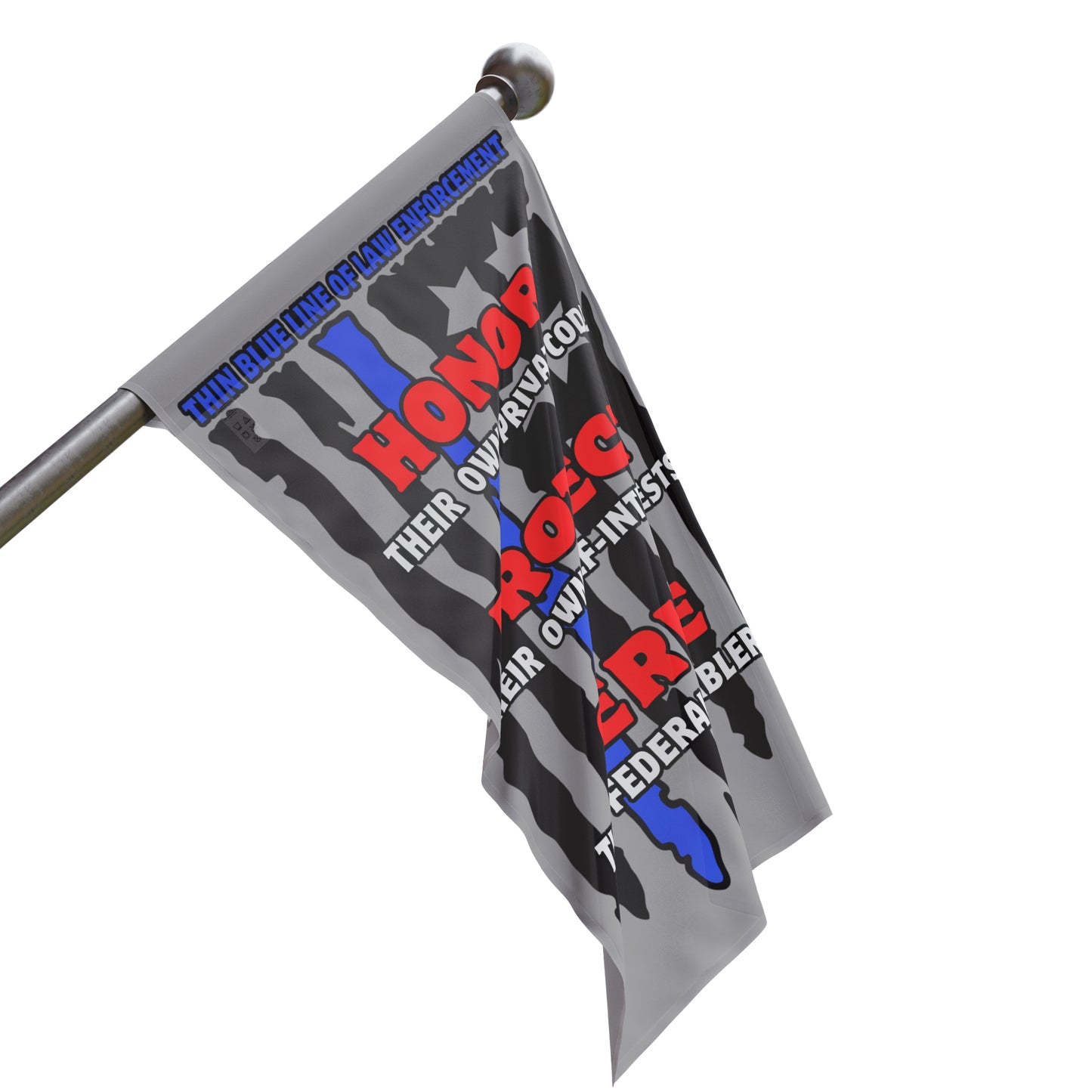 True Thin Blue Line! Flag