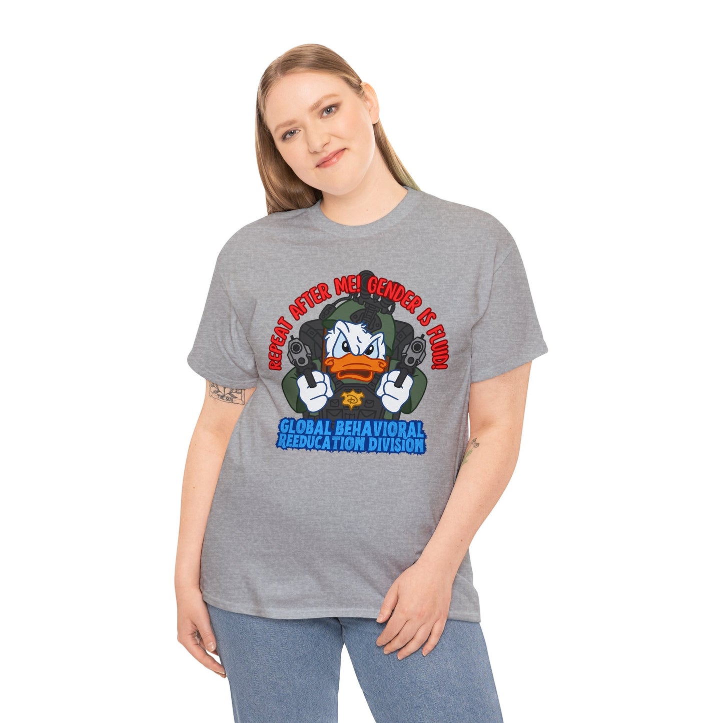 Tacti-Quack! (GF) Unisex Heavy Cotton Tee