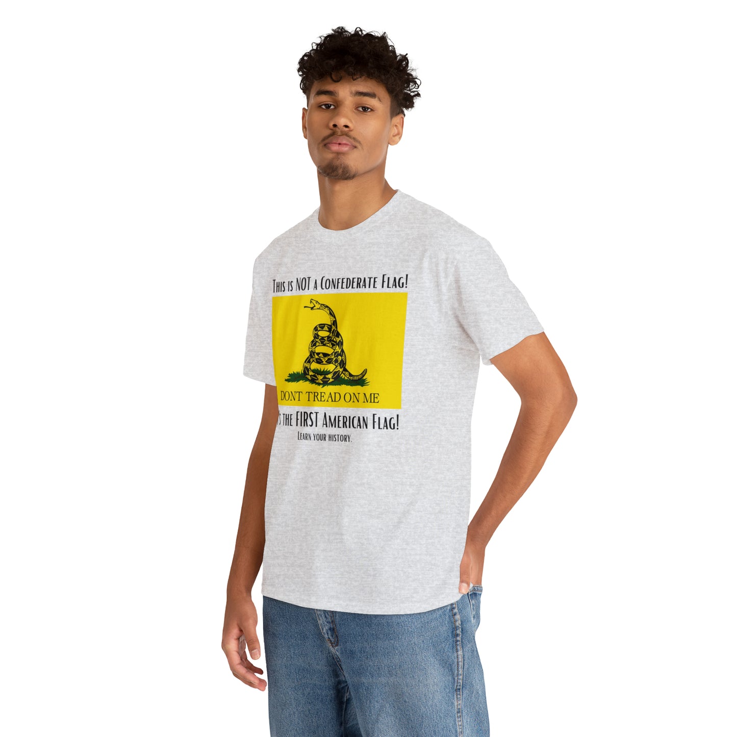 1st American Flag Unisex Heavy Cotton Tee