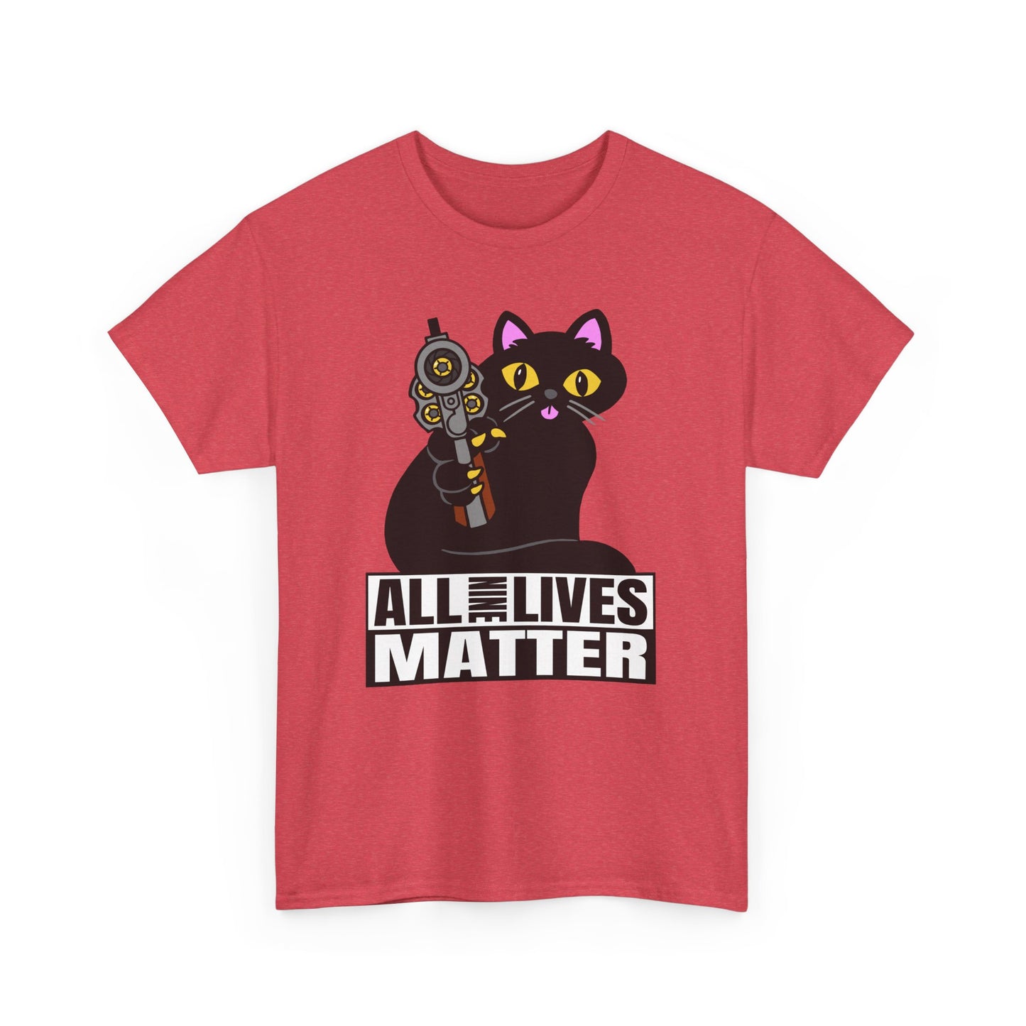 ALL9LIVES Matter! Unisex Heavy Cotton Tee