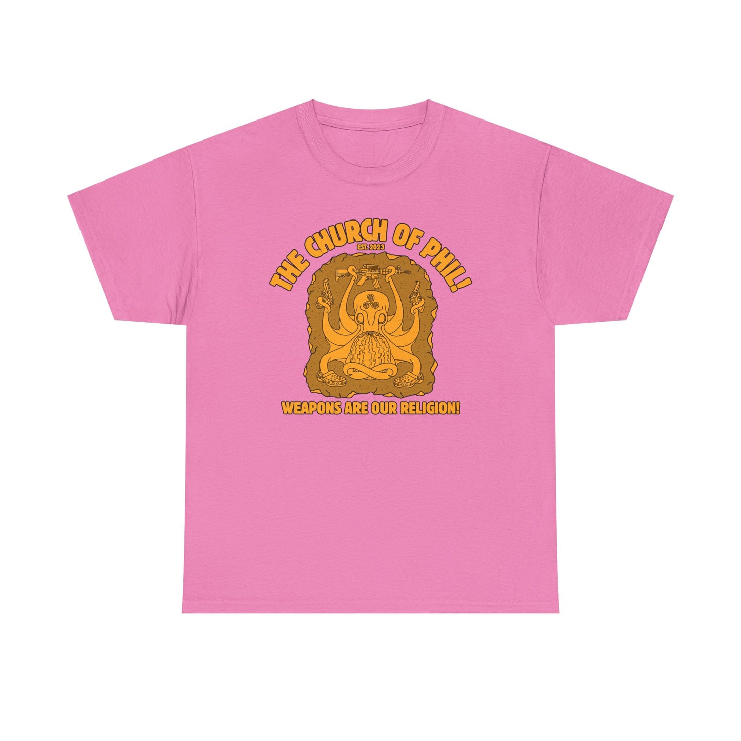 Vintage Style  - Weapons Are Our Religion! Unisex Heavy Cotton Tee