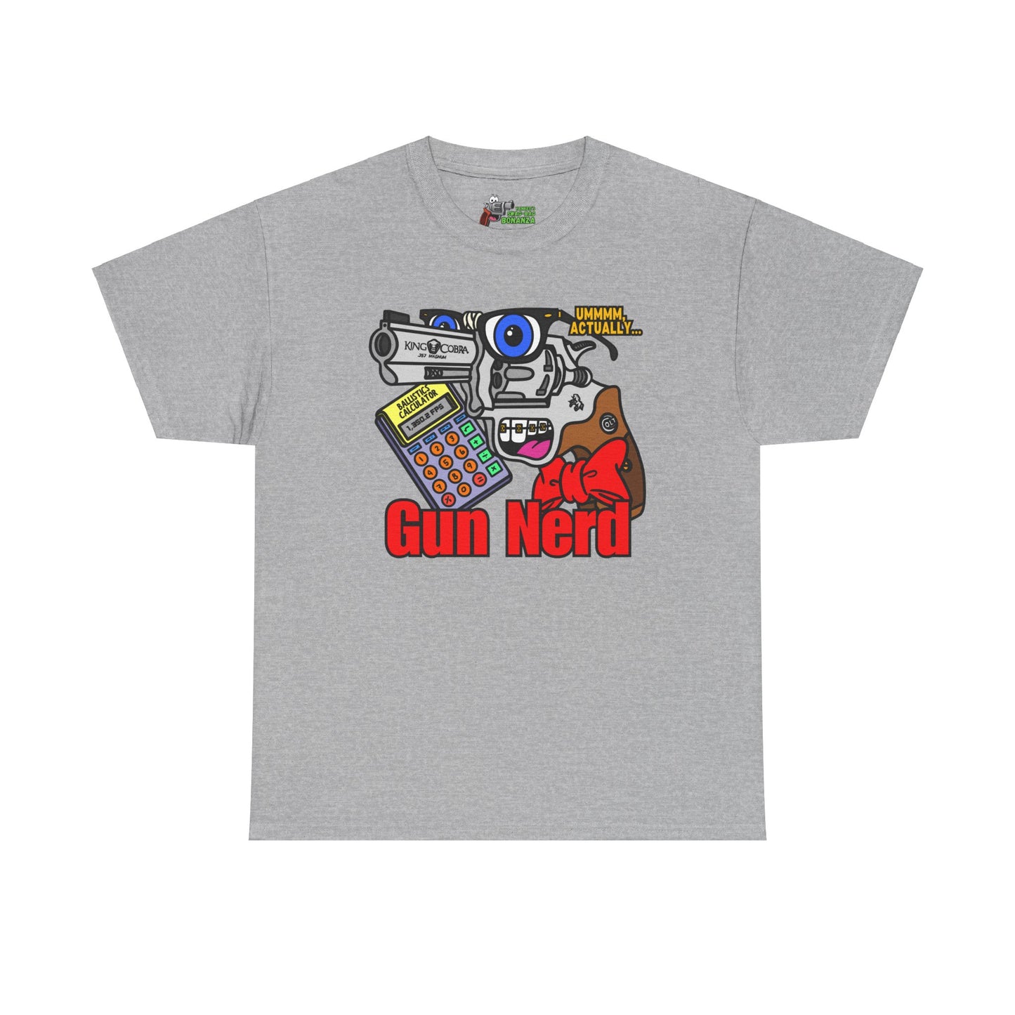 Gun Nerd! Unisex Heavy Cotton Tee