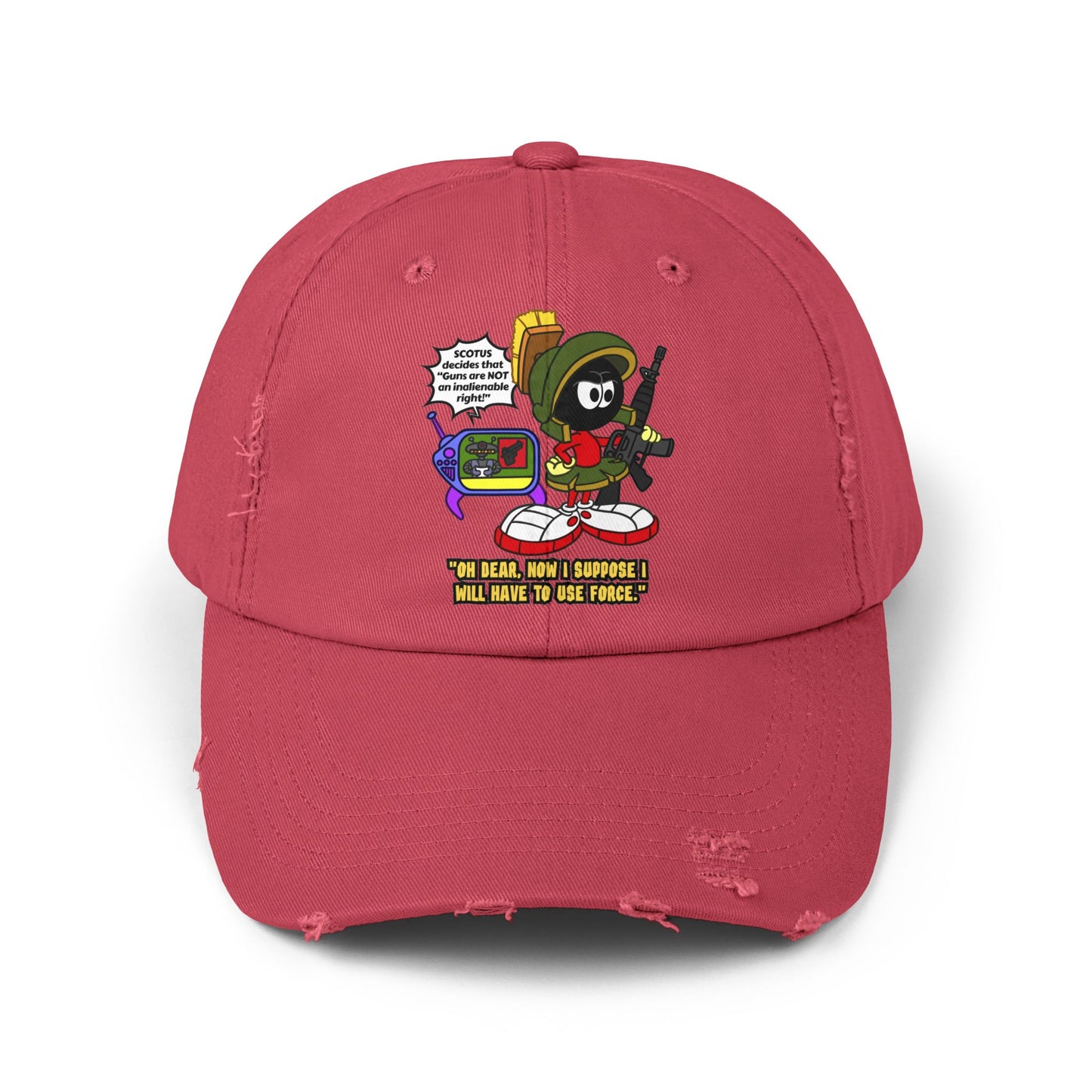 Oh, Dear! Unisex Distressed Cap