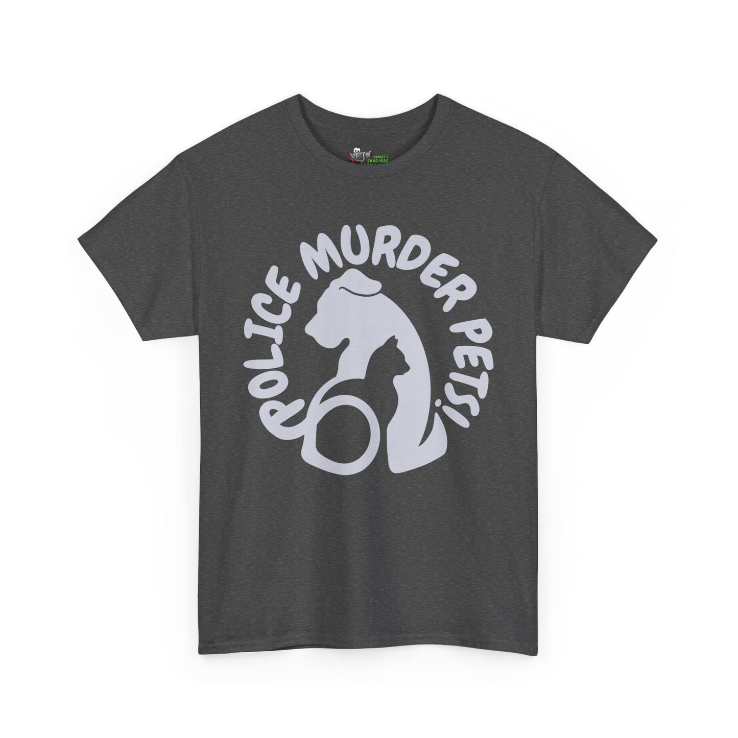 Police Murder Pets! Unisex Heavy Cotton Tee