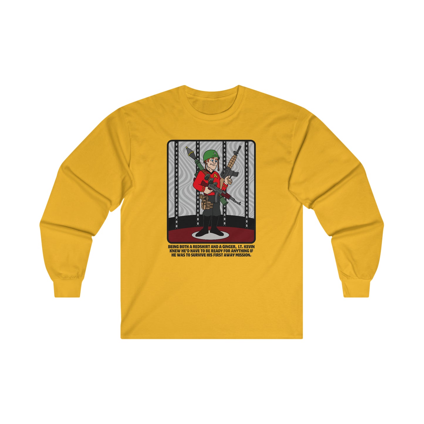 Ginger Redshirt Ultra Cotton Long Sleeve Tee