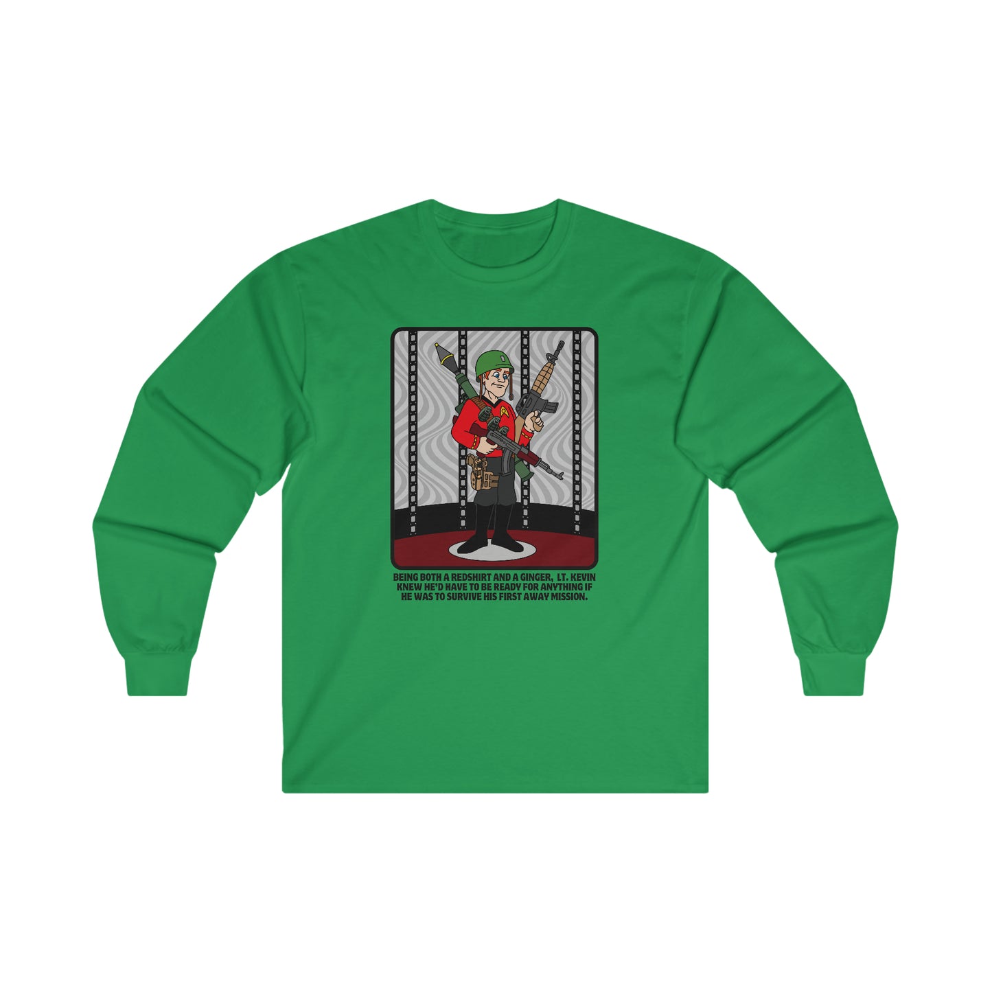 Ginger Redshirt Ultra Cotton Long Sleeve Tee