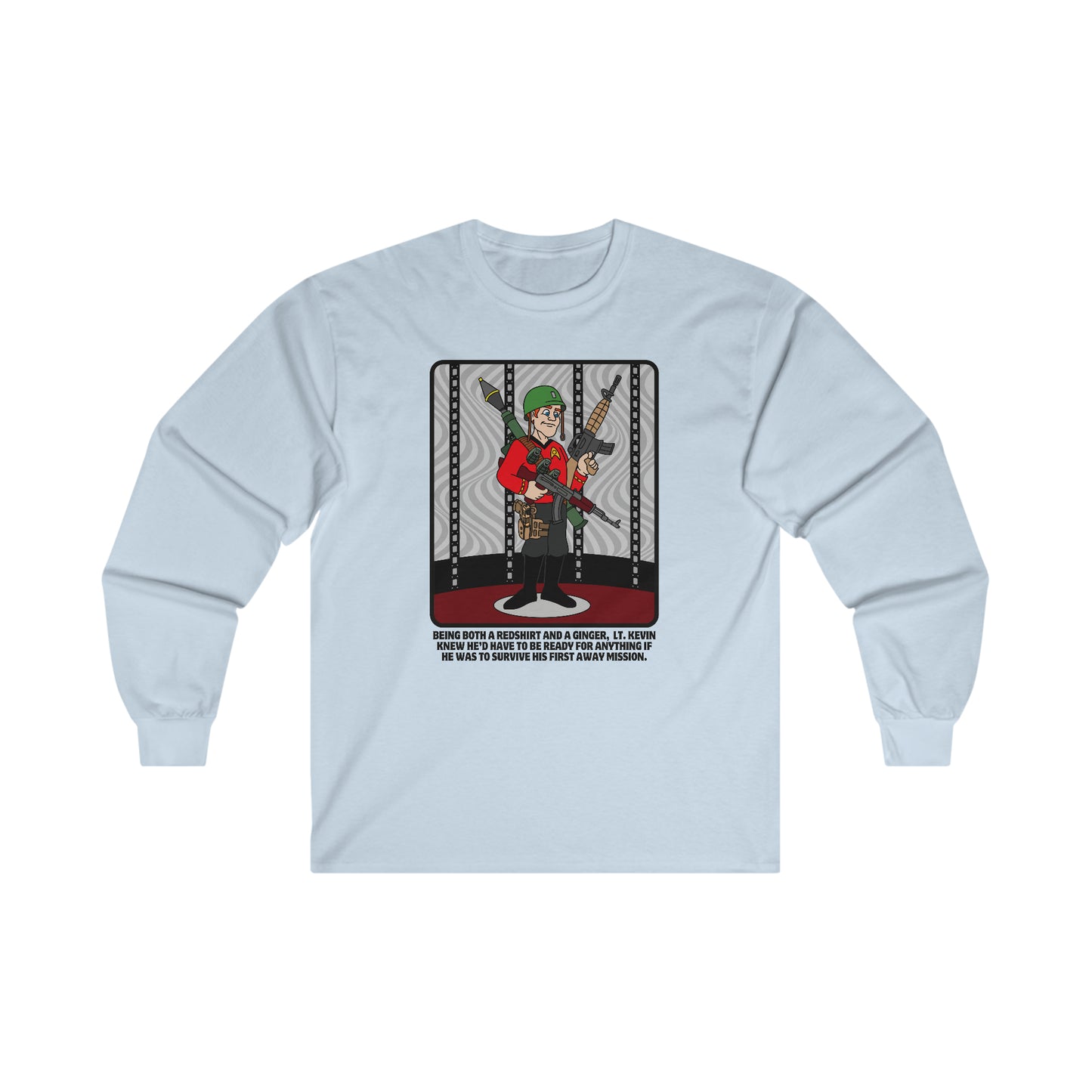 Ginger Redshirt Ultra Cotton Long Sleeve Tee