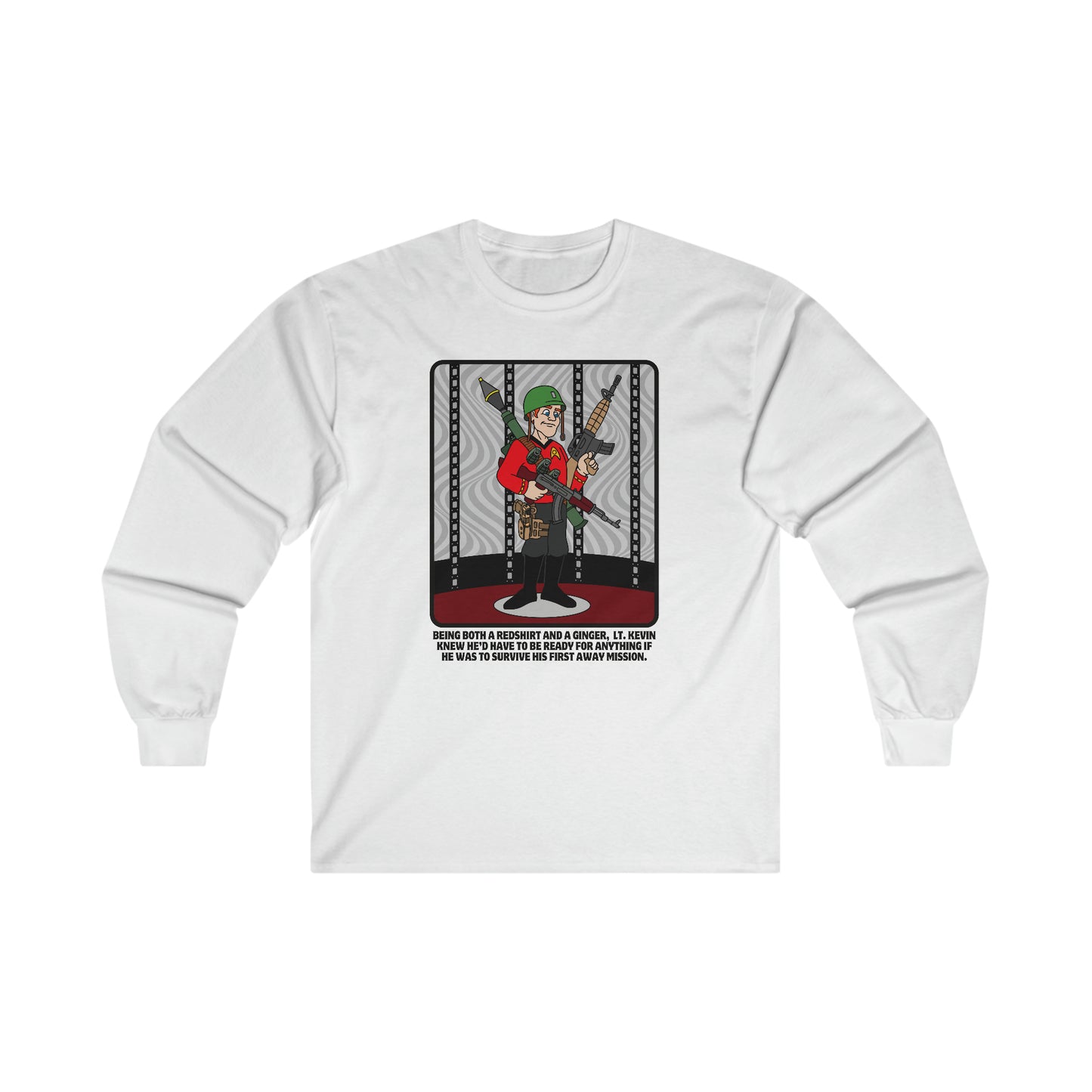 Ginger Redshirt Ultra Cotton Long Sleeve Tee