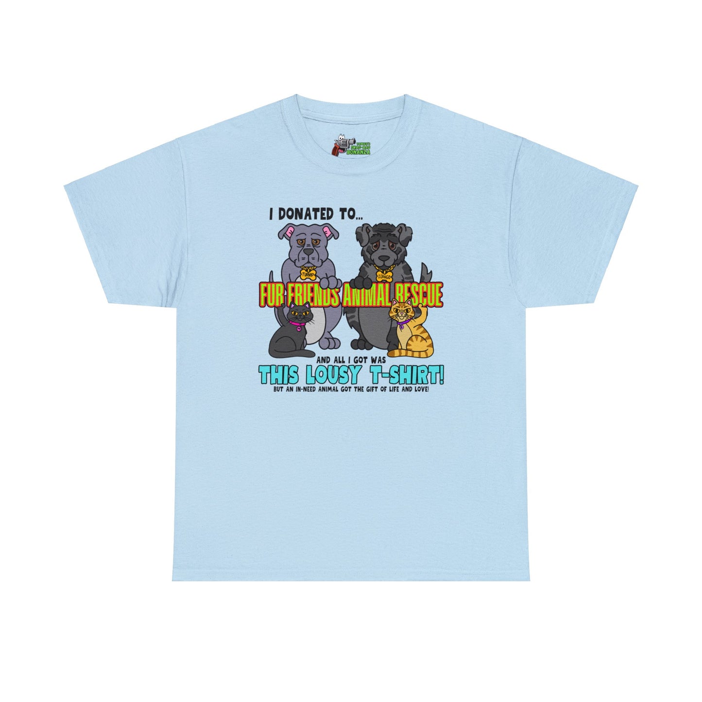 Fur Friends Donation (+1 GCG Entry) Unisex Heavy Cotton Tee