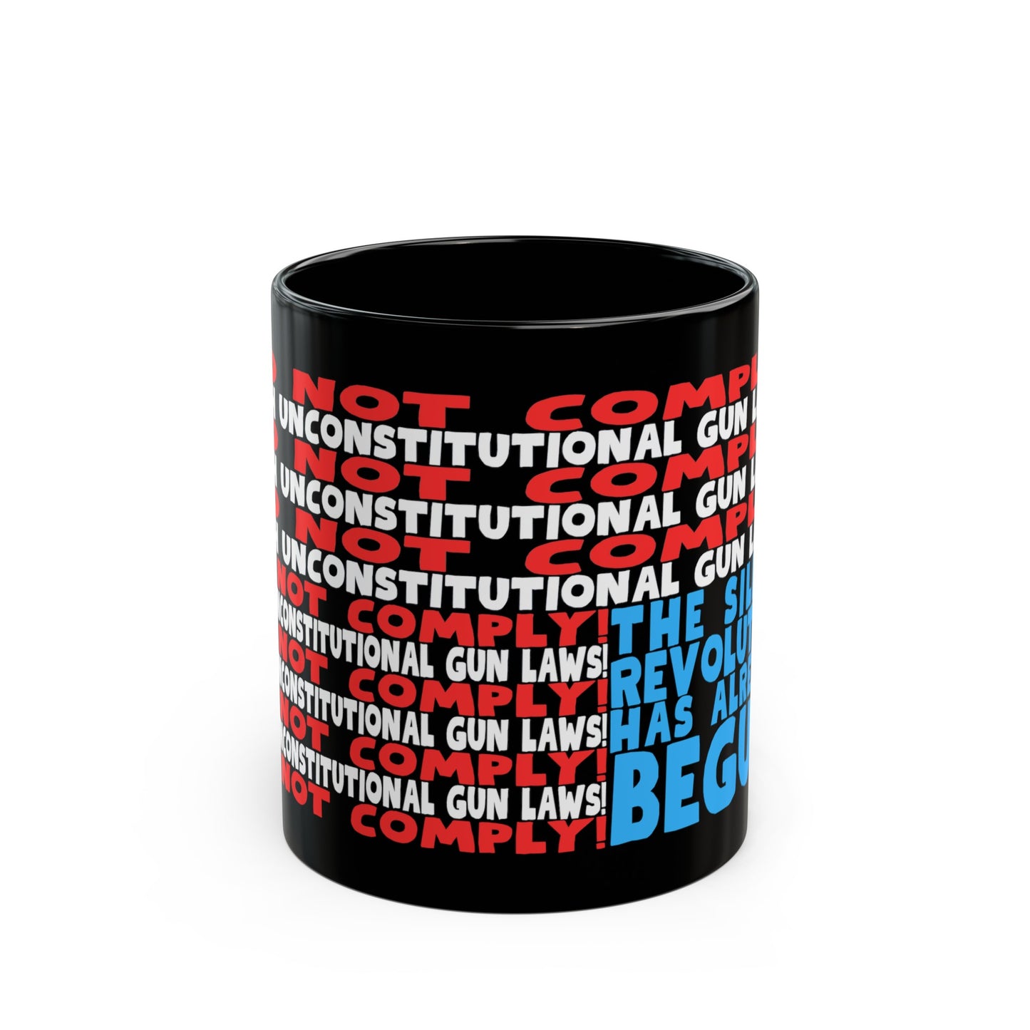 Do Not Comply! Black Mug (11oz, 15oz)