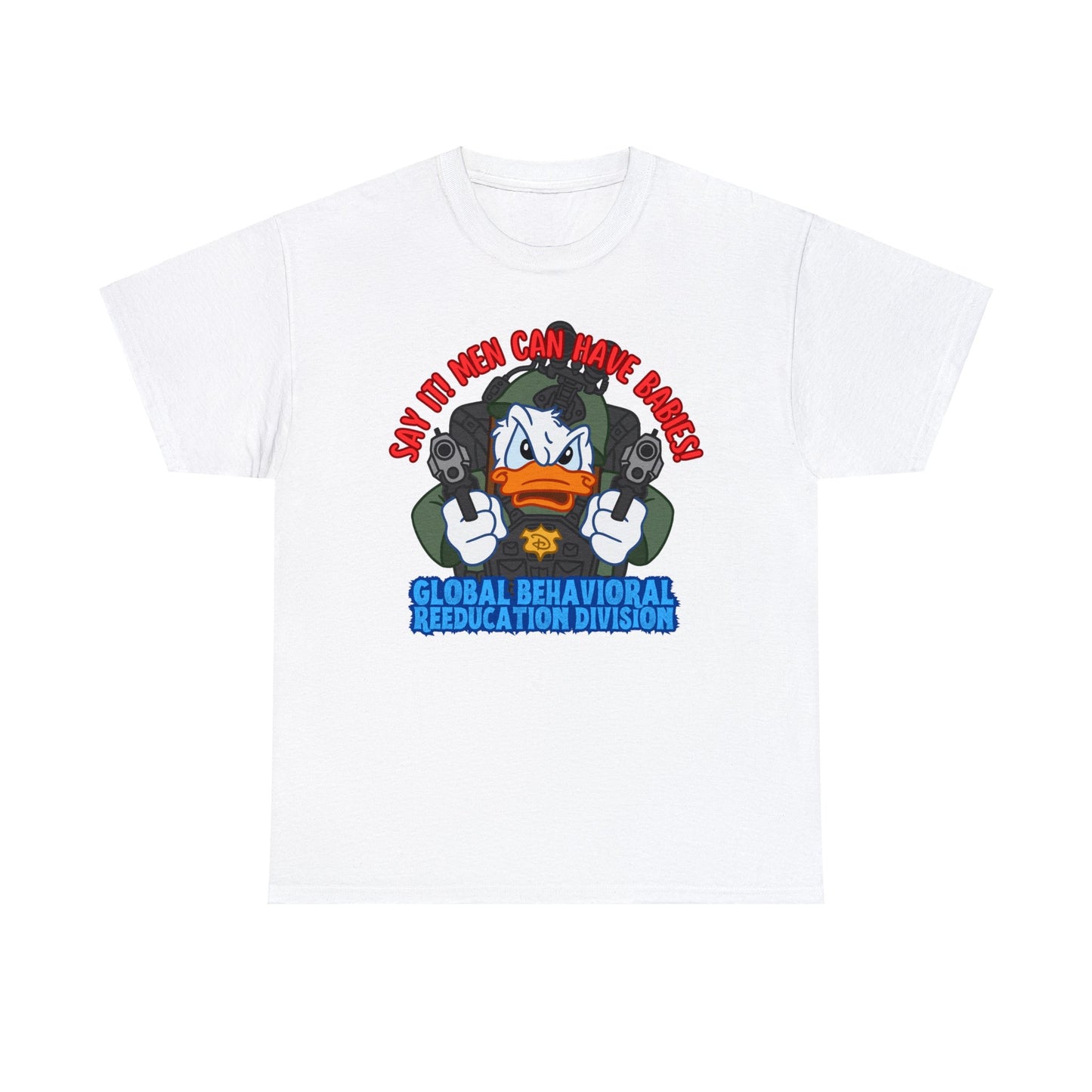 Tacti-Quack Unisex Heavy Cotton Tee!