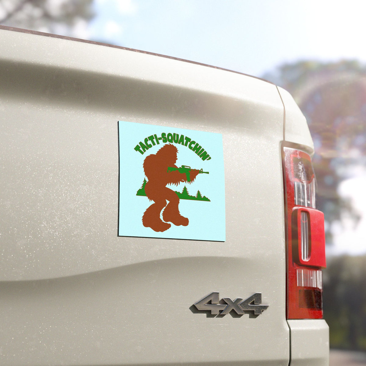 Tacti-Squatchin' Car Magnets