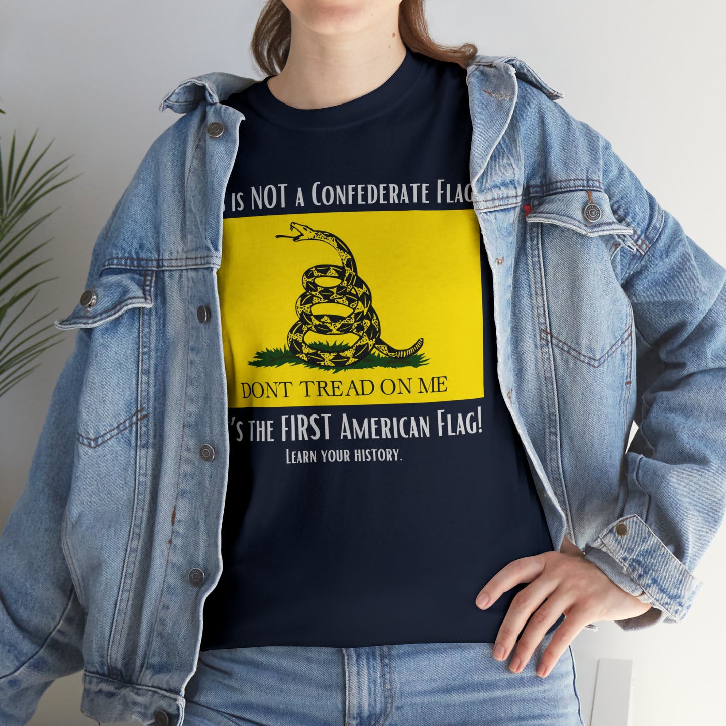 1st American Flag Unisex Heavy Cotton Tee