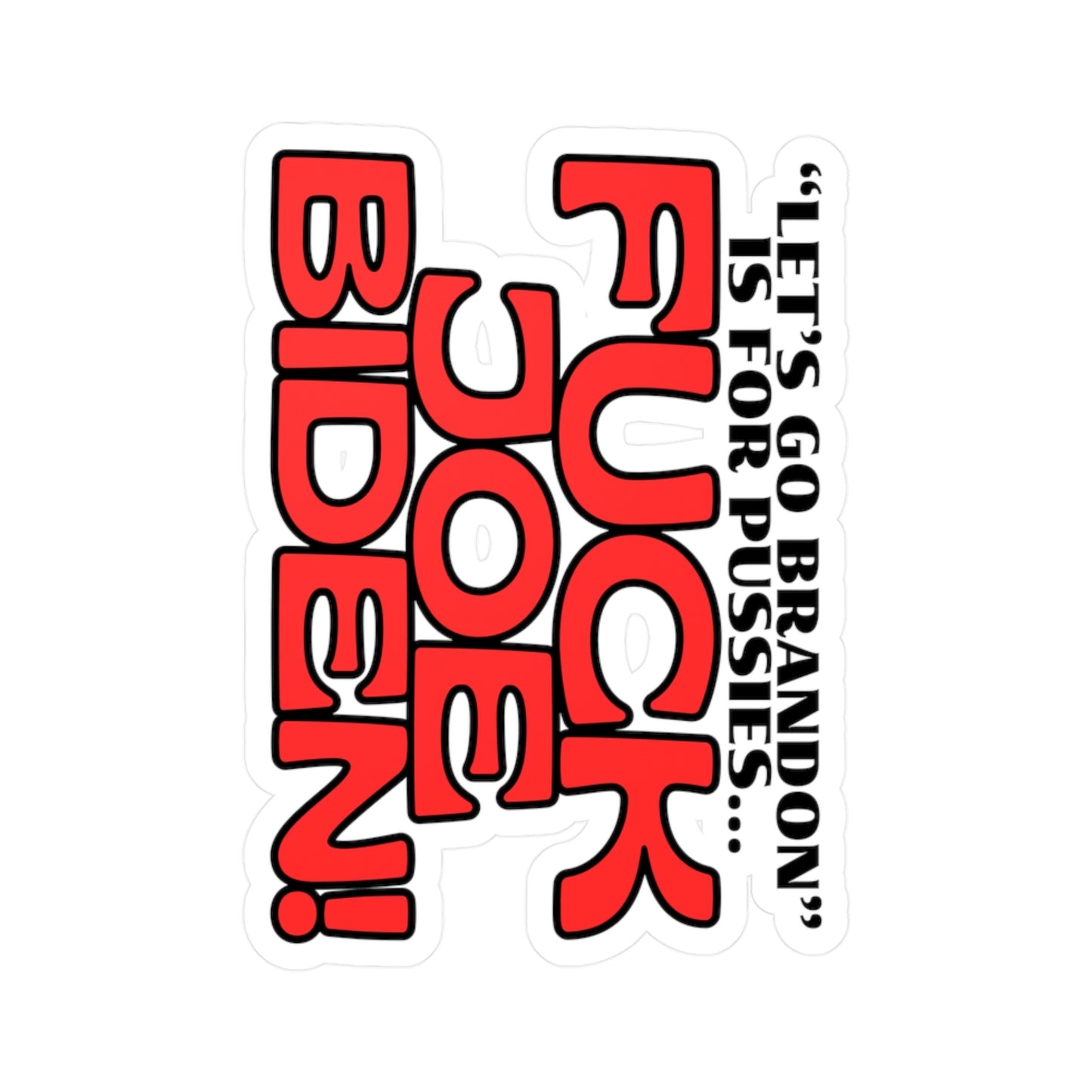 FJB! Kiss-Cut Vinyl Decals