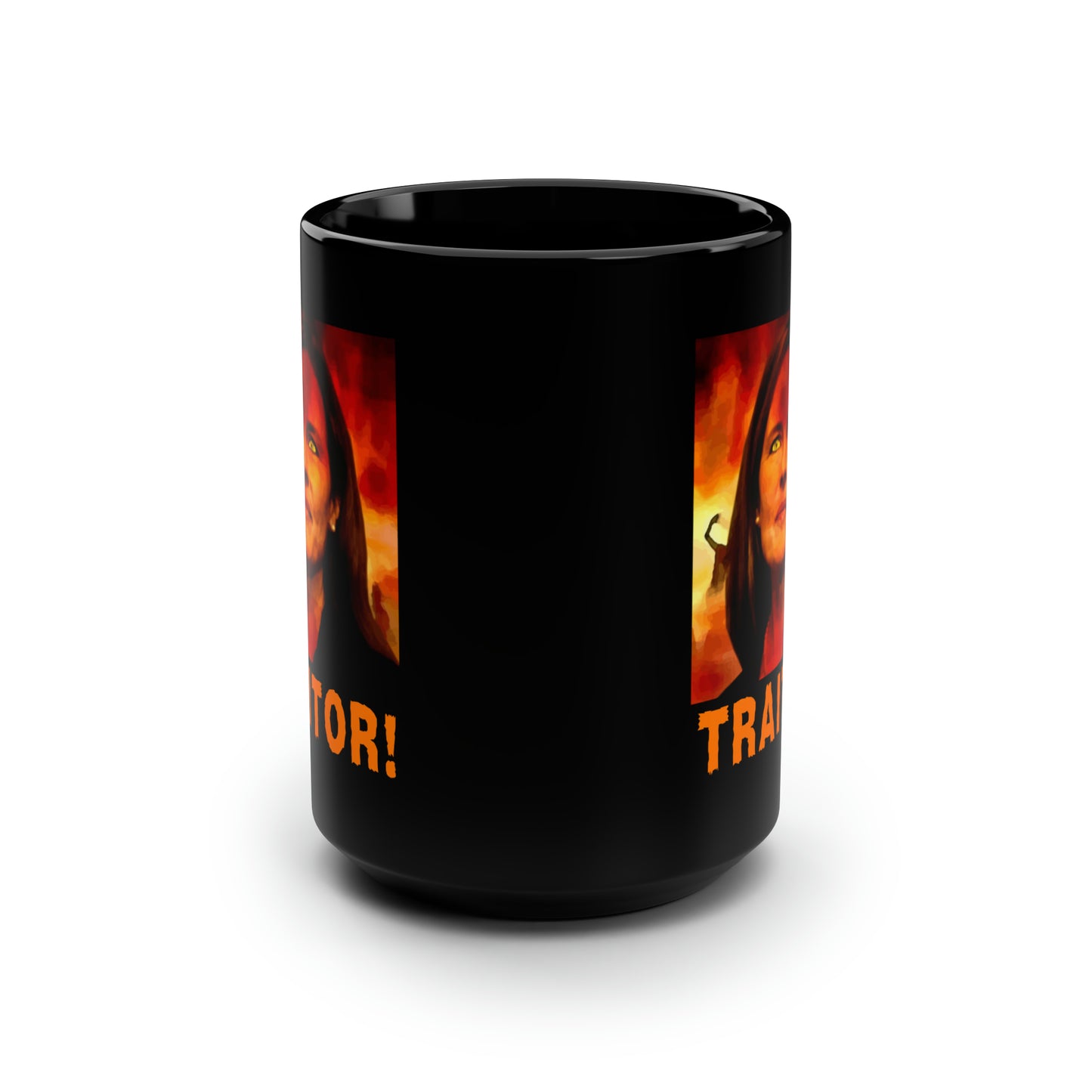 ACB Traitor! Black Mug, 15oz