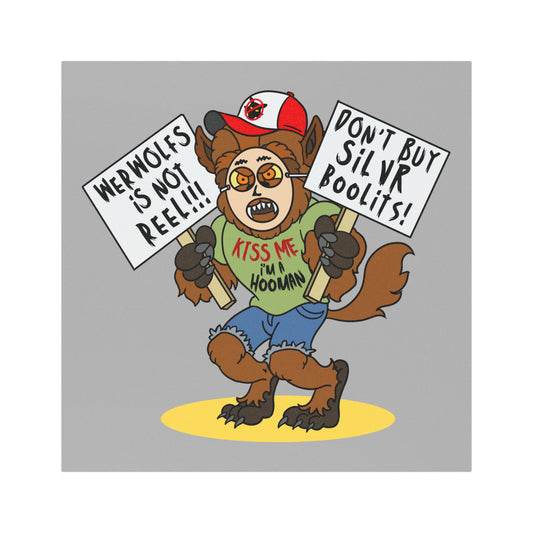 Werwolfs Not Reel! Car Magnets