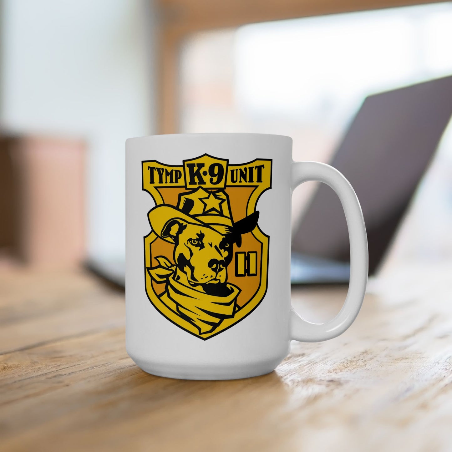 K9 Unit Captain Coffee Mug 15oz