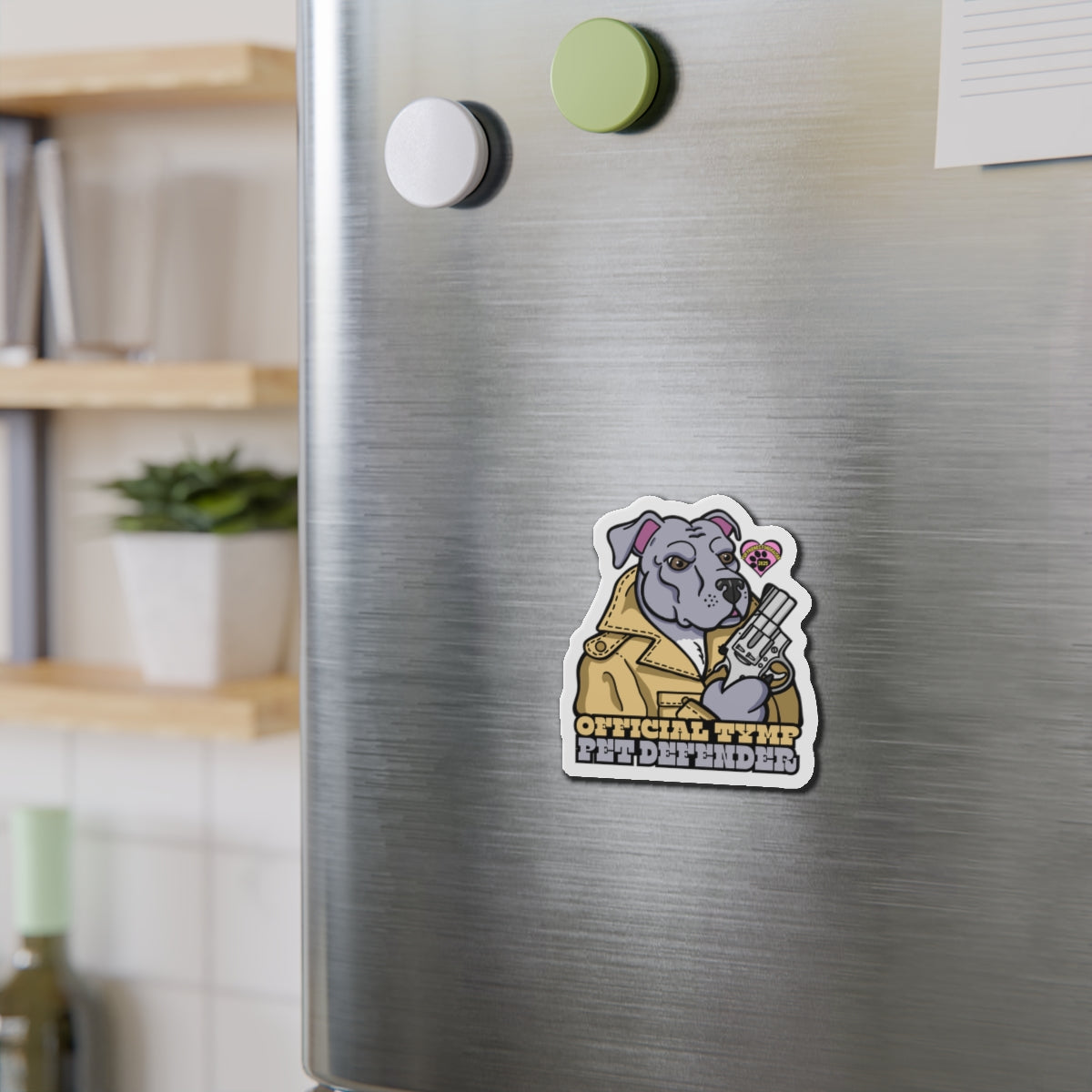 (FFF) Pet Protector! Die-Cut Magnets