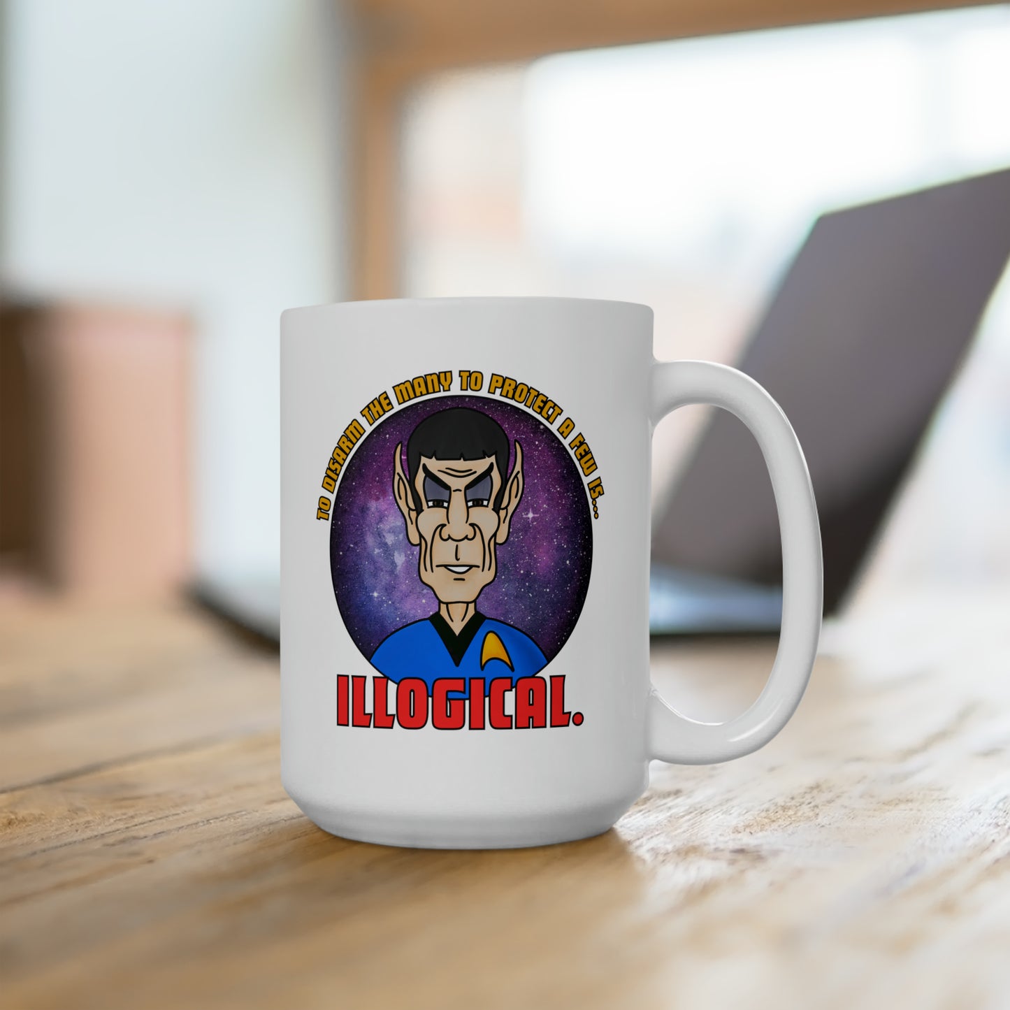 Illogical Ceramic Mug 15oz