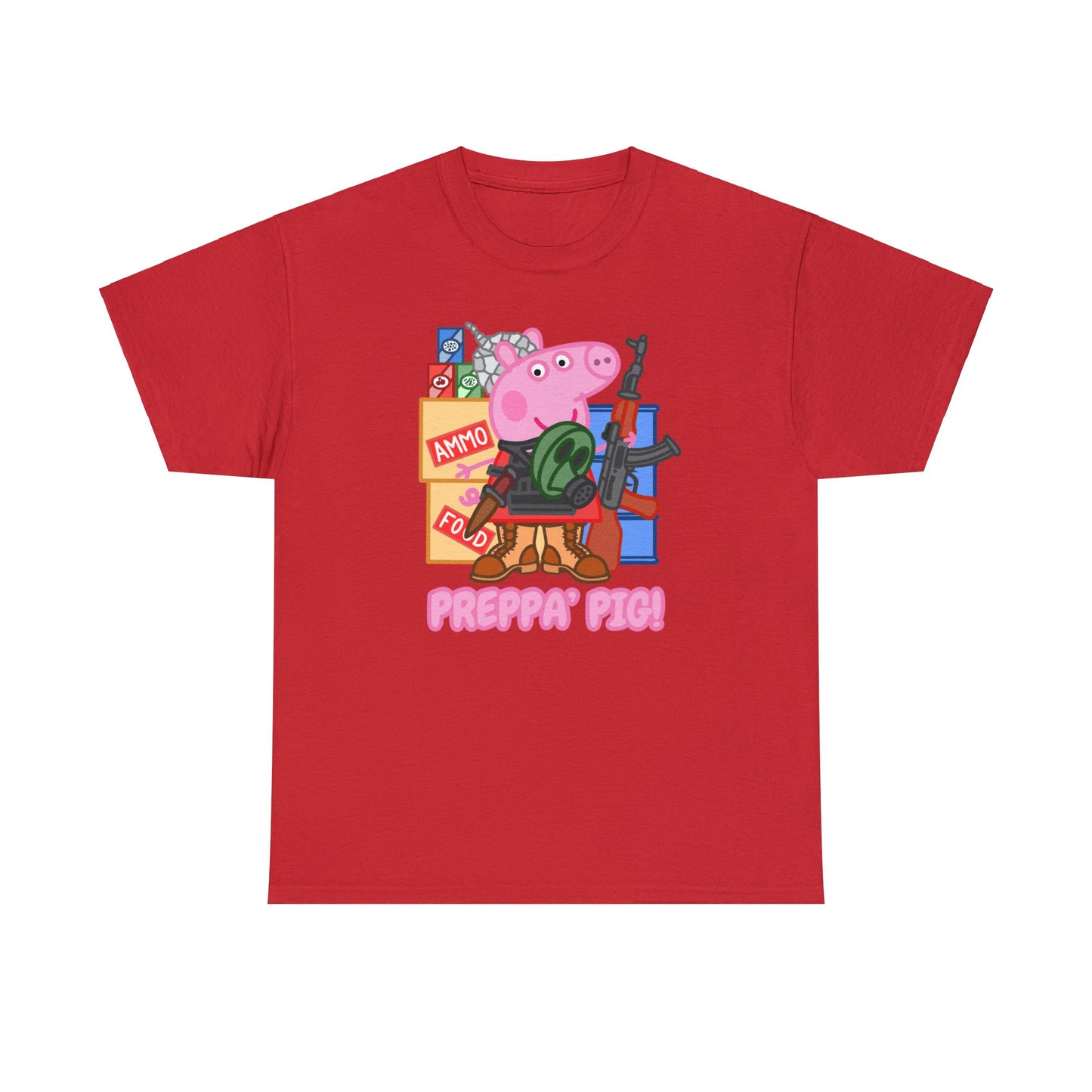 Preppa' Pig! Unisex Heavy Cotton Tee
