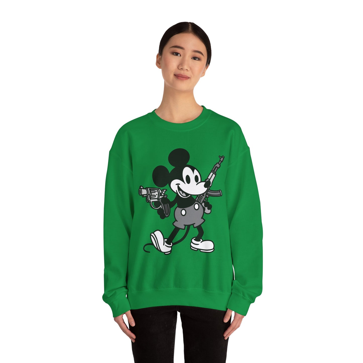 Mouse Guns! Unisex Heavy Blend™ Crewneck Sweatshirt