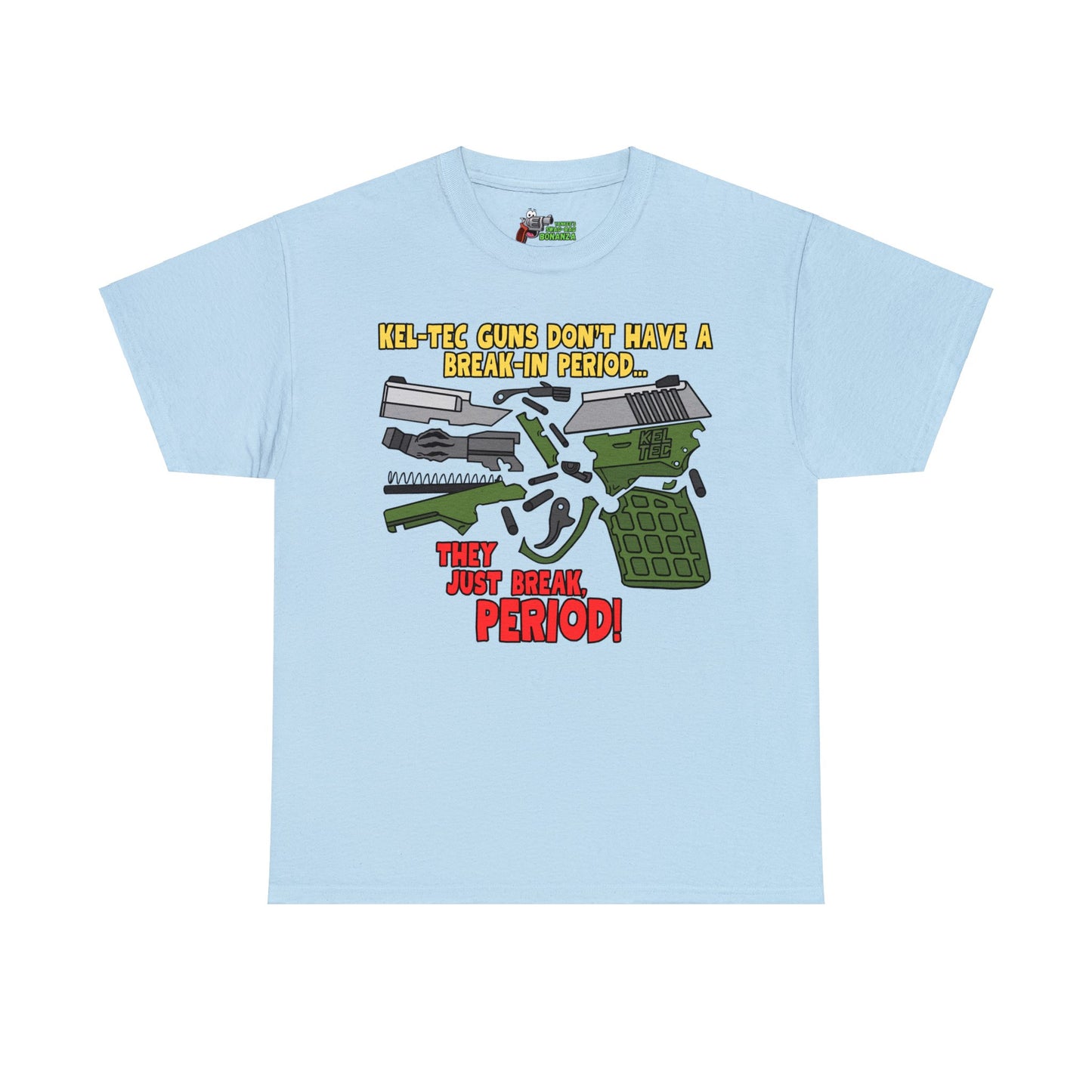 KelTecs Break! Unisex Heavy Cotton Tee