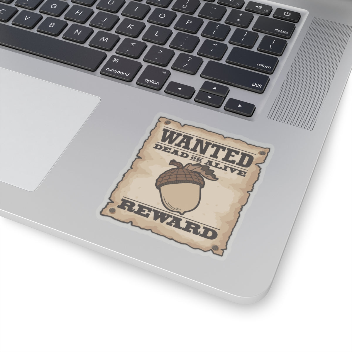 Wanted nut! Kiss-Cut Stickers