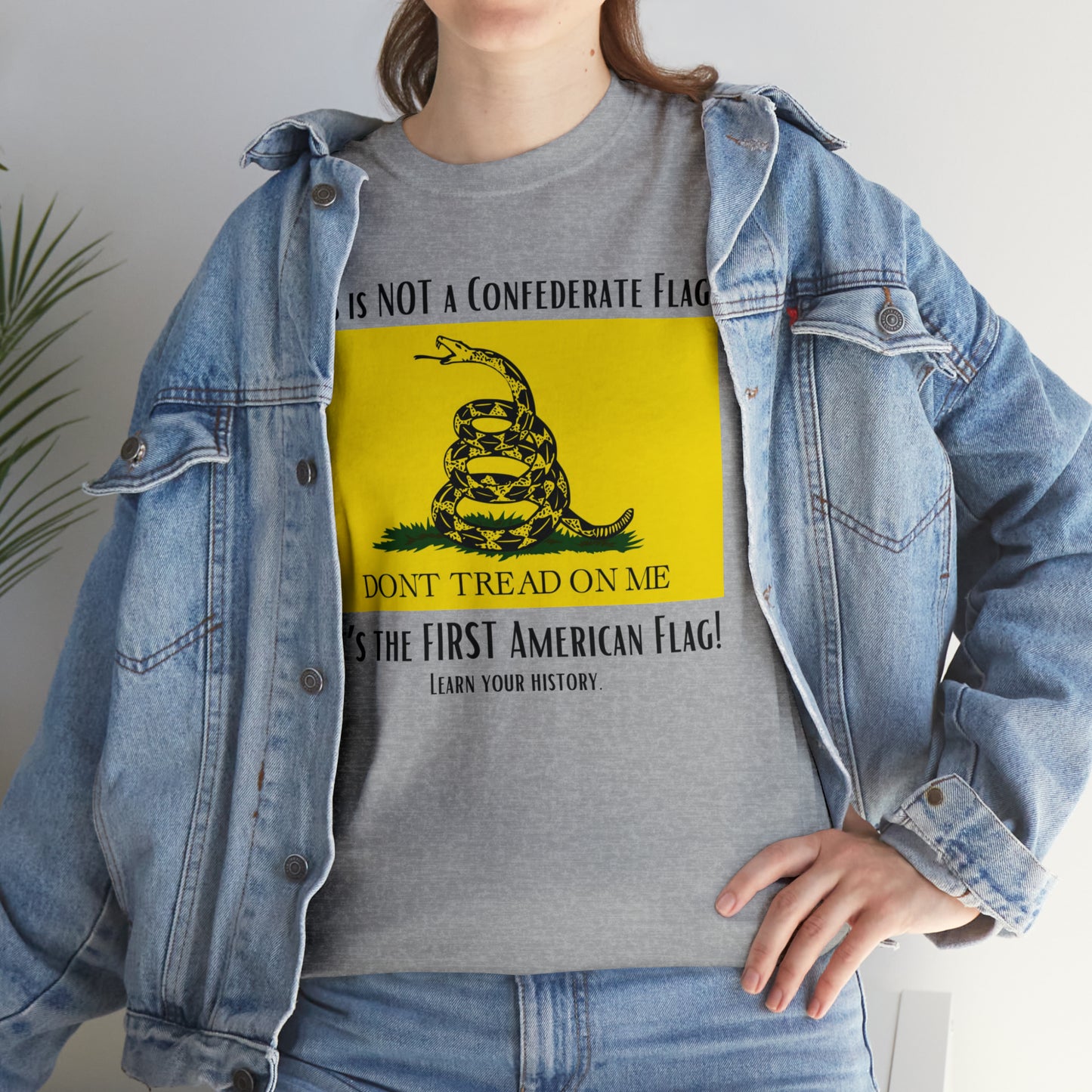 1st American Flag Unisex Heavy Cotton Tee