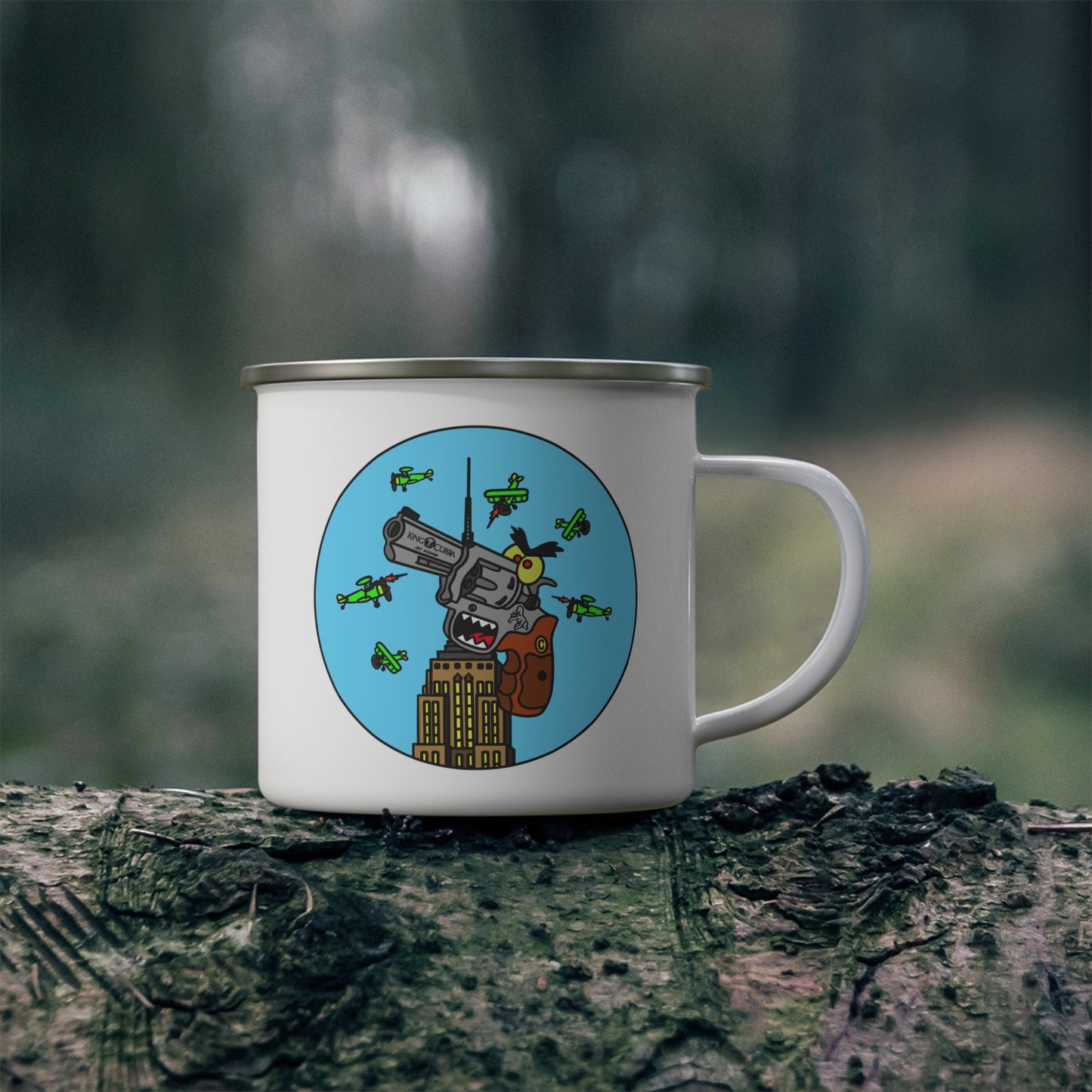 NYC's Worst Nightmare! Enamel Camping Mug