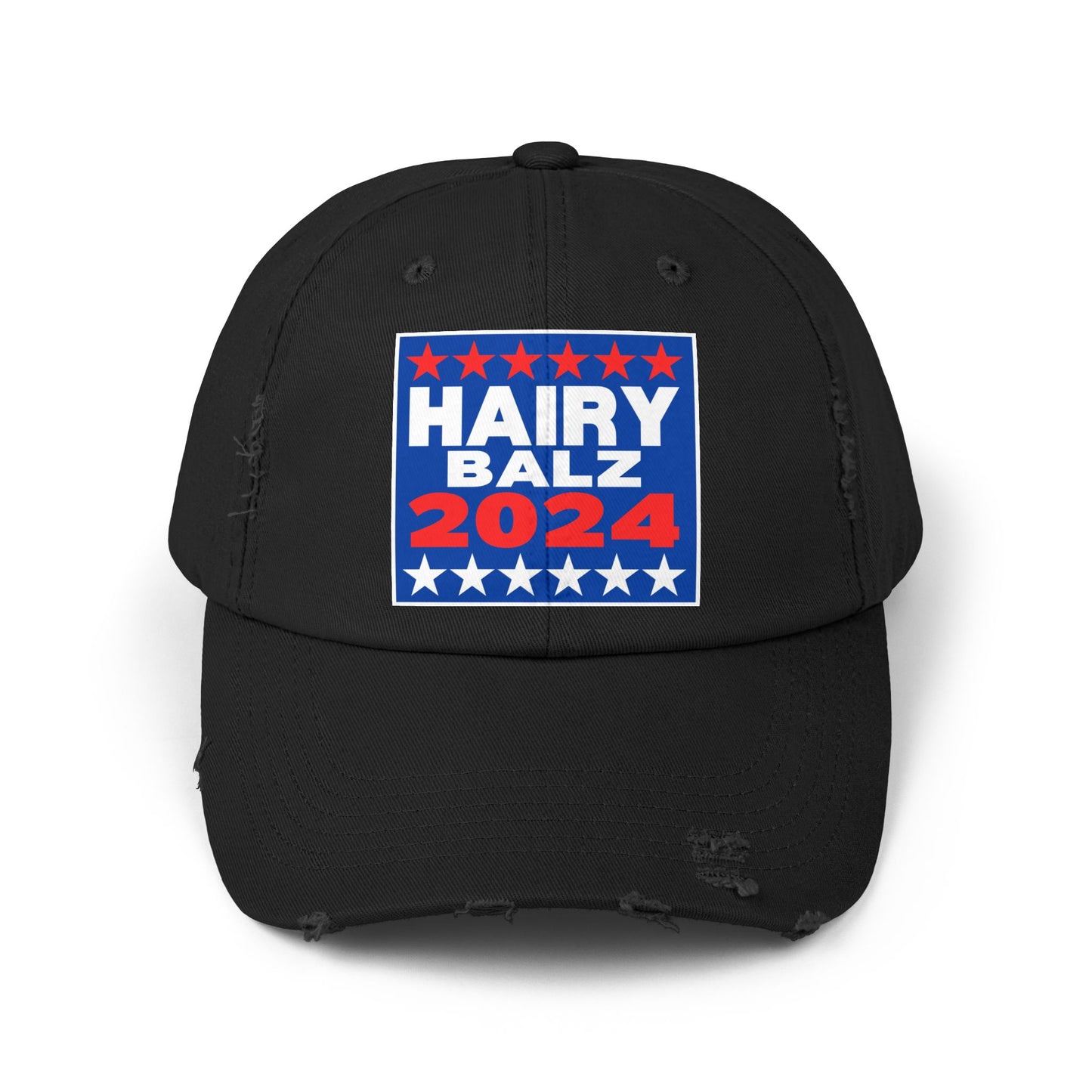 Hairy/Balz '24! Unisex Distressed Cap
