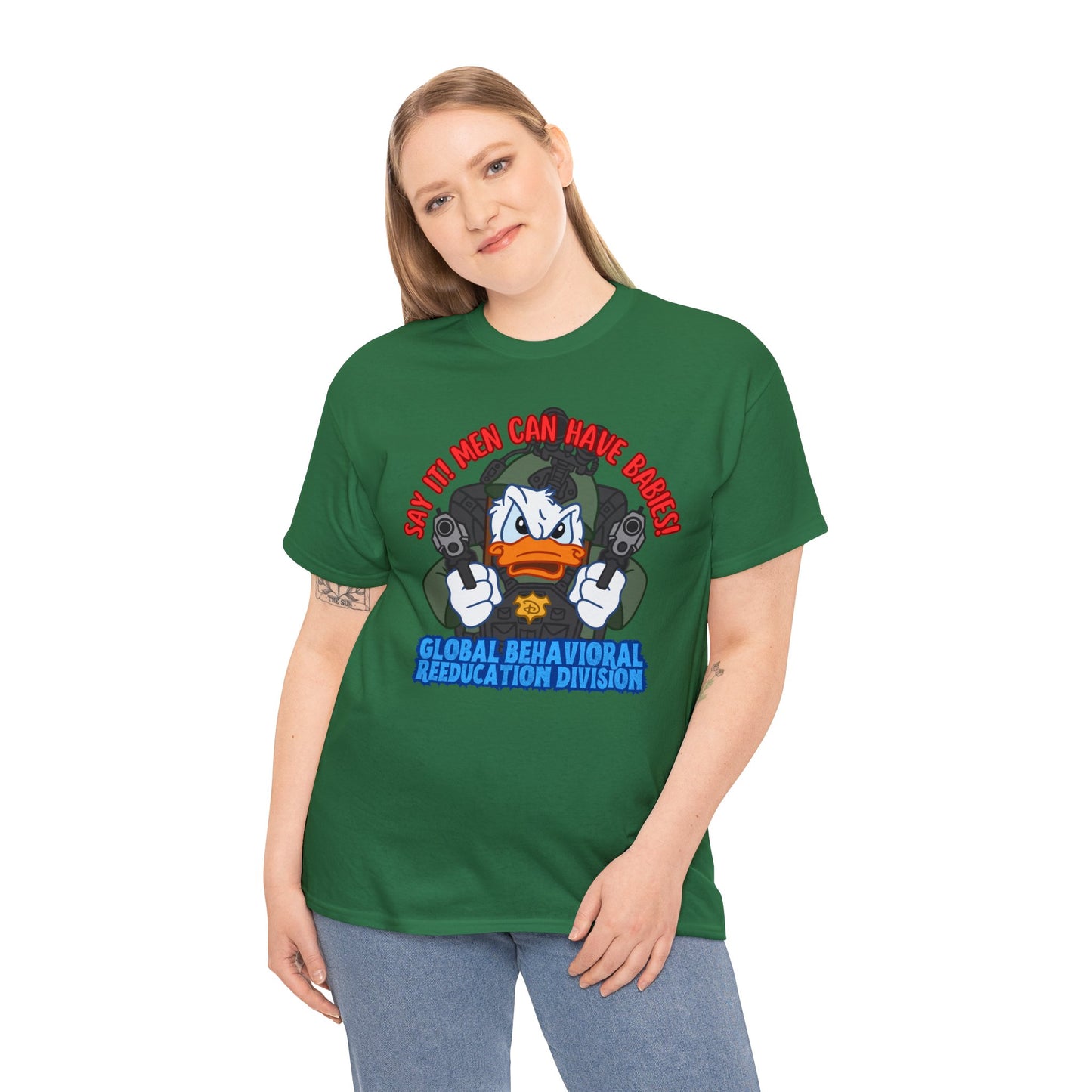 Tacti-Quack Unisex Heavy Cotton Tee!