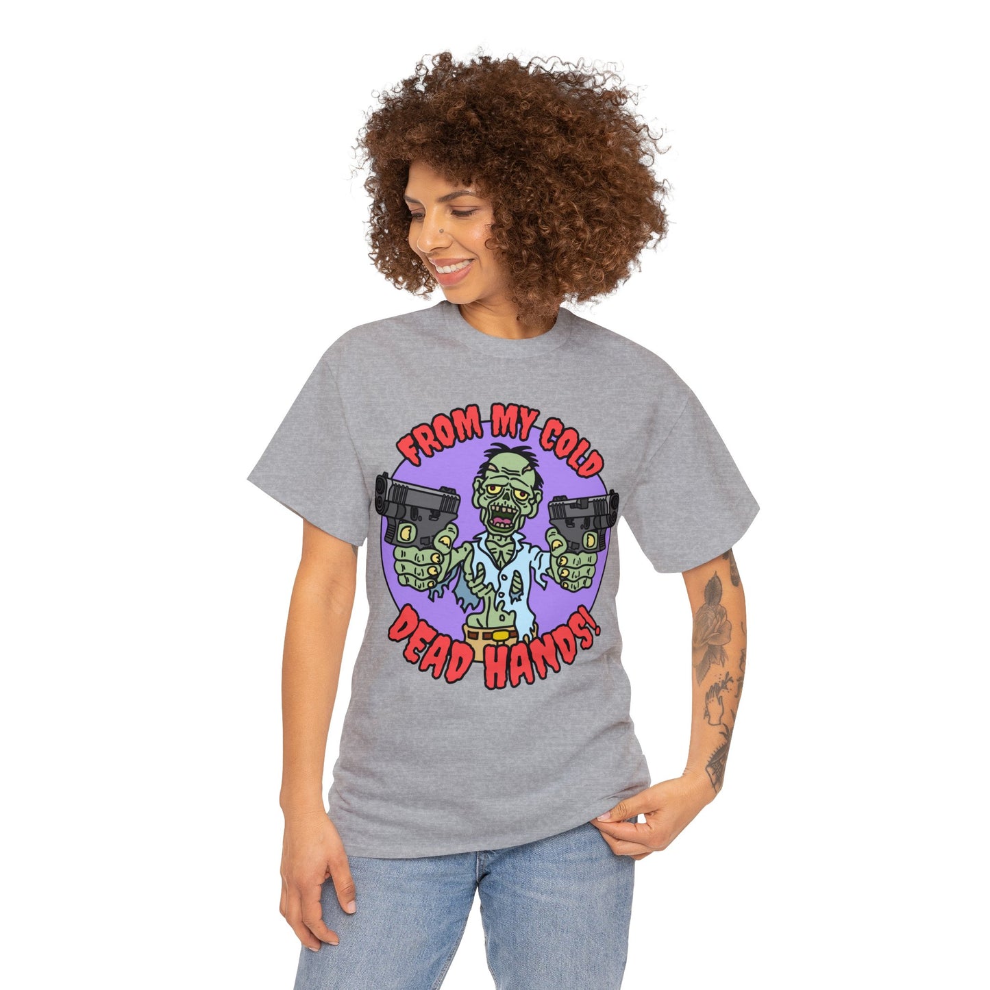 Cold, Dead Hands! Unisex Heavy Cotton Tee