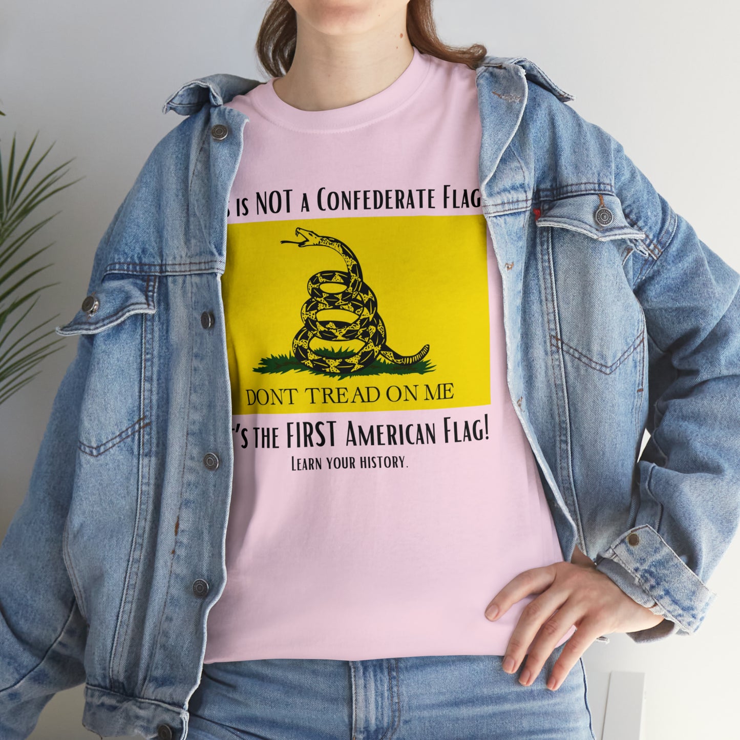1st American Flag Unisex Heavy Cotton Tee