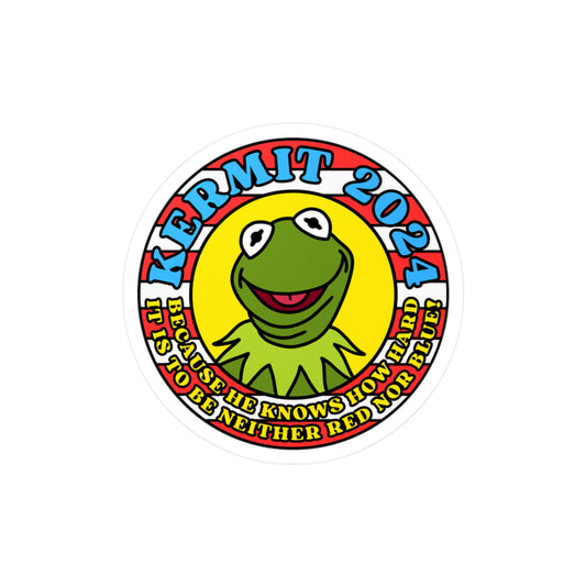 Kermit 2024! Kiss-Cut Vinyl Decals