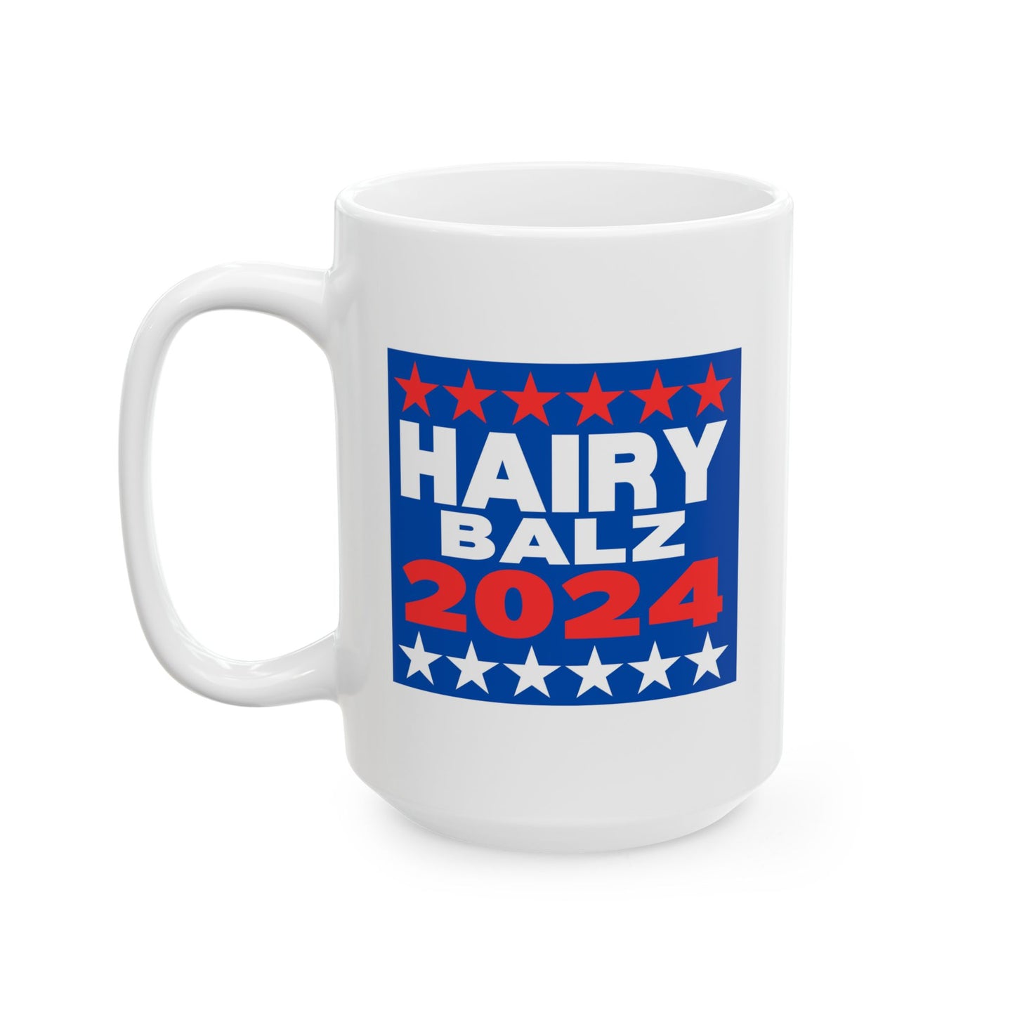 Hairy/Balz '24! Ceramic Mug, (11oz, 15oz)