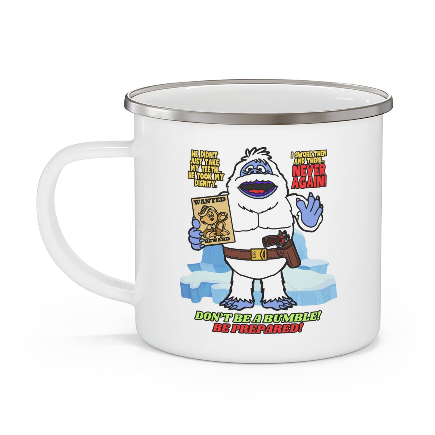 Don't be a Bumble! Enamel Camping Mug