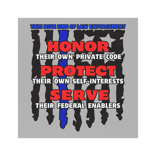 Thin Blue Line! Car Magnets