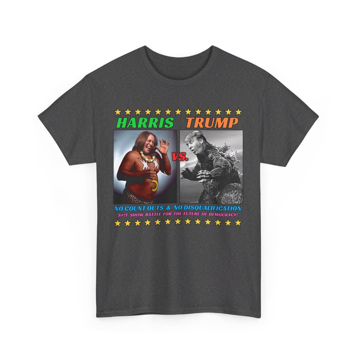 Harris v. Trump! Unisex Heavy Cotton Tee
