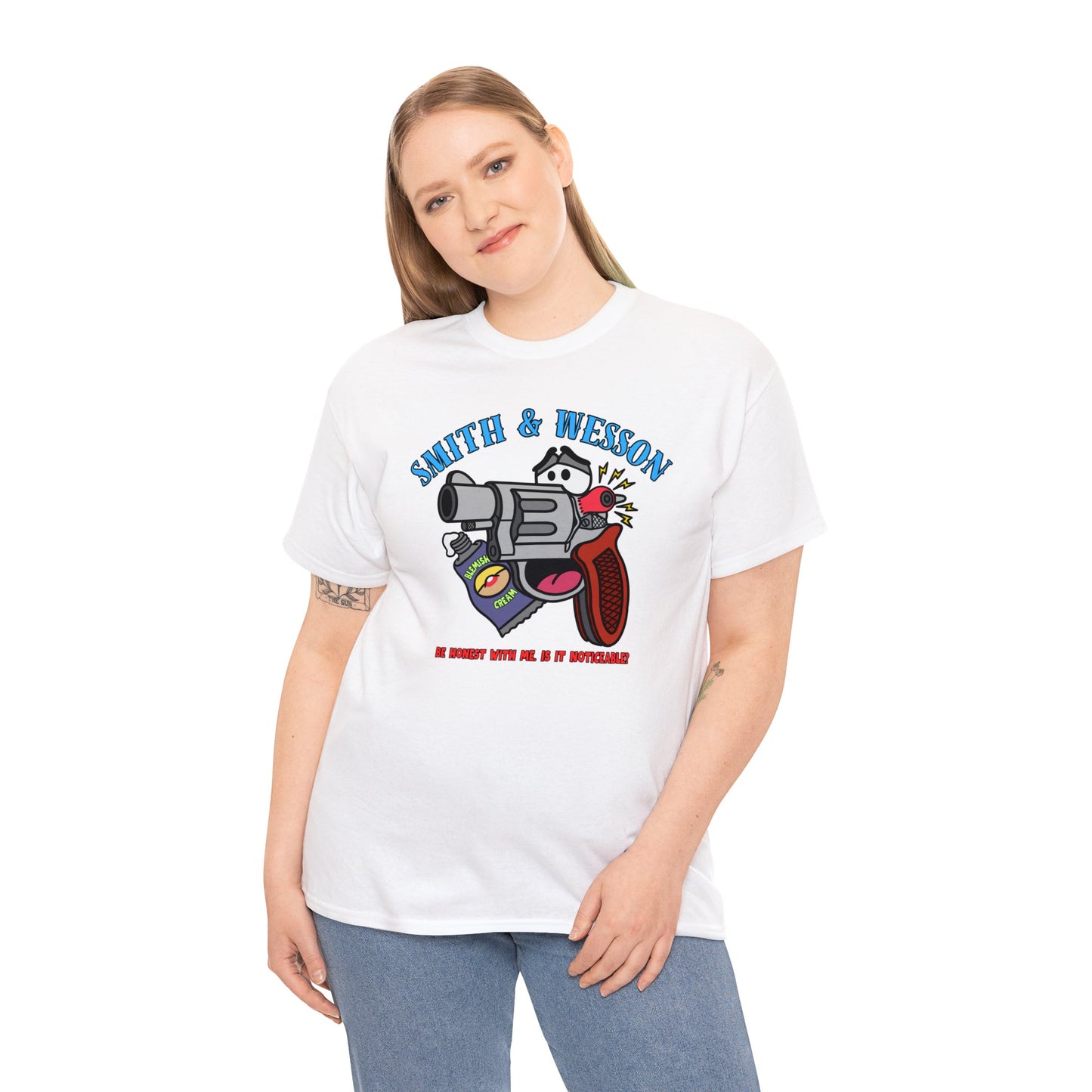 S&W Blemish Unisex Heavy Cotton Tee