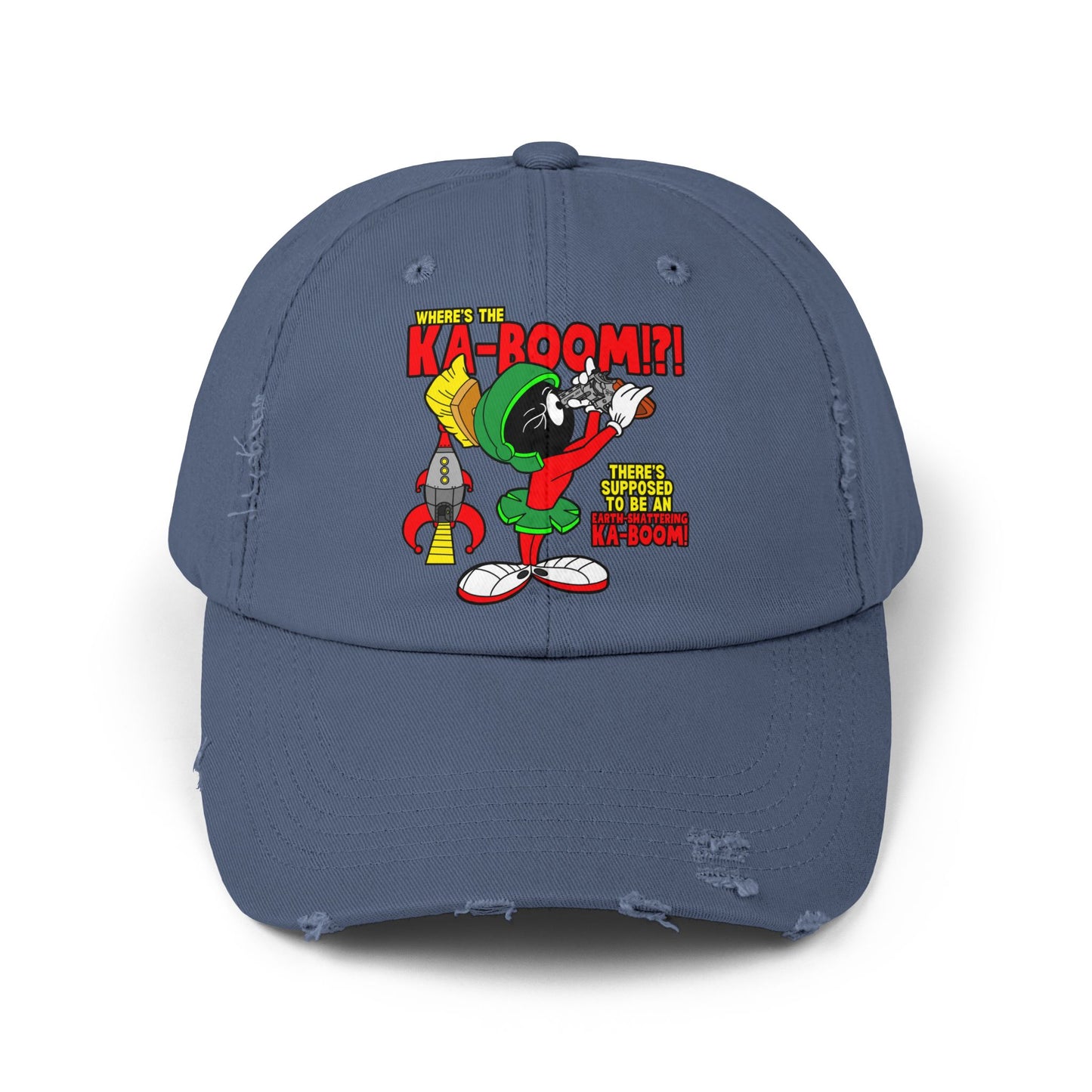 KaBoom! Unisex Distressed Cap