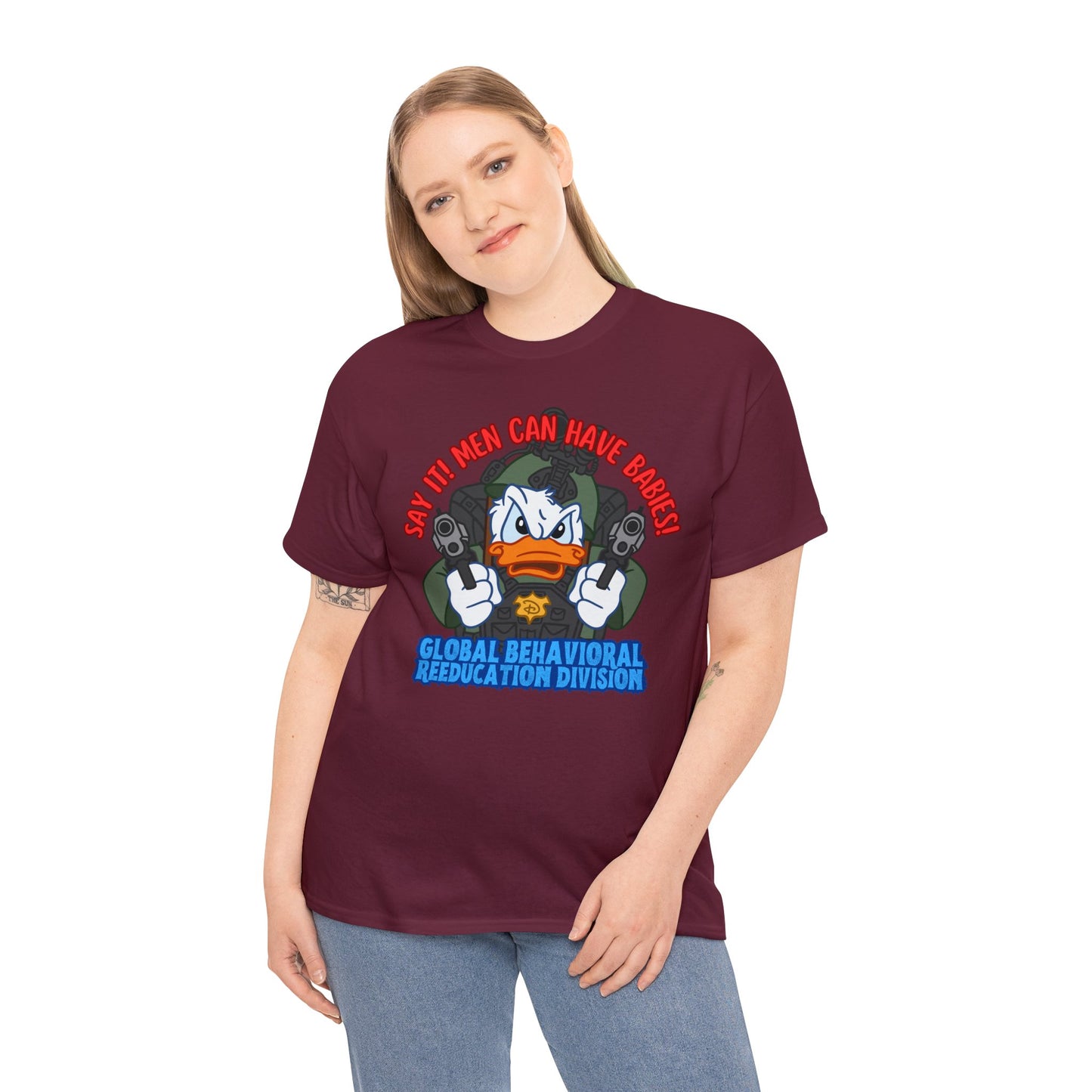 Tacti-Quack Unisex Heavy Cotton Tee!