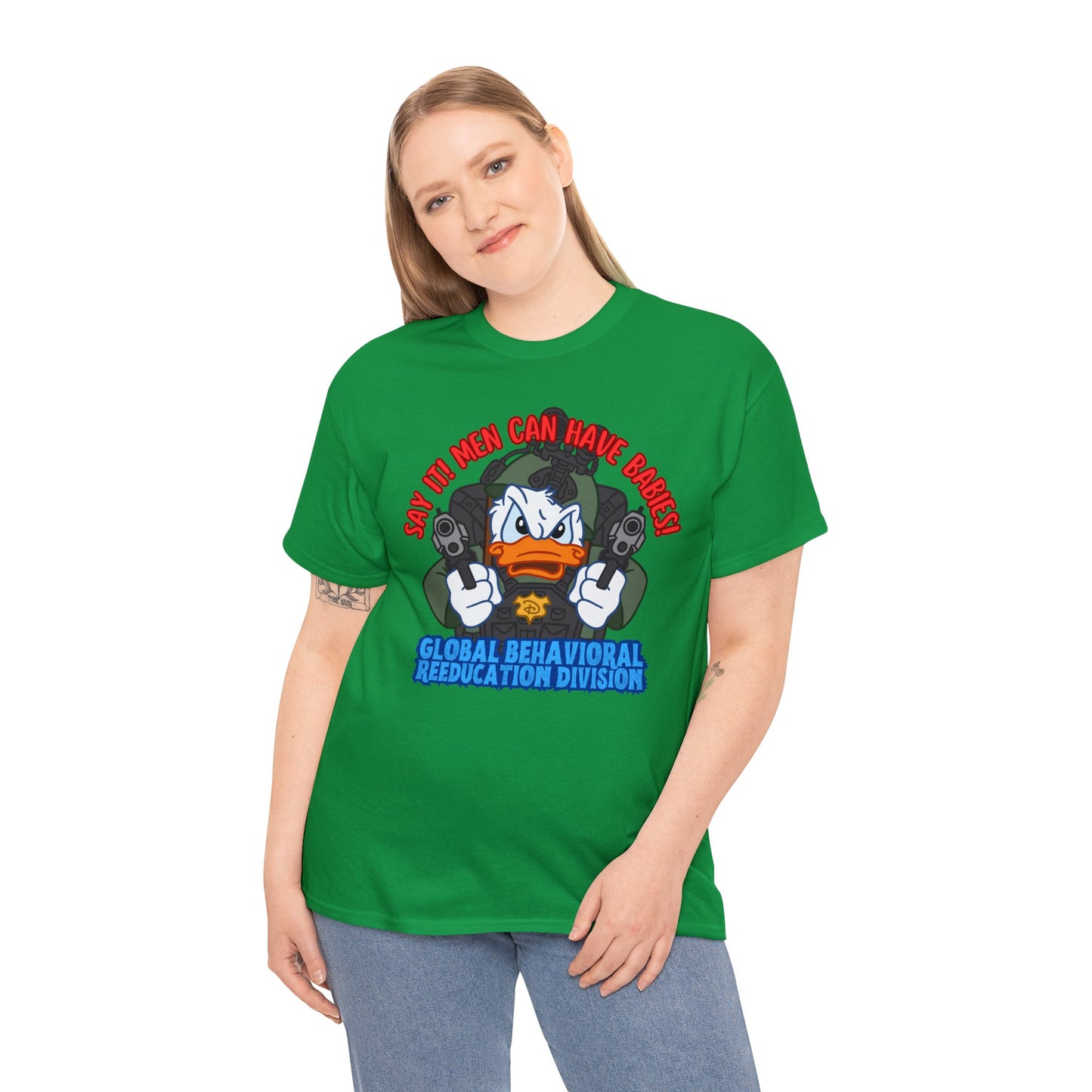 Tacti-Quack Unisex Heavy Cotton Tee!