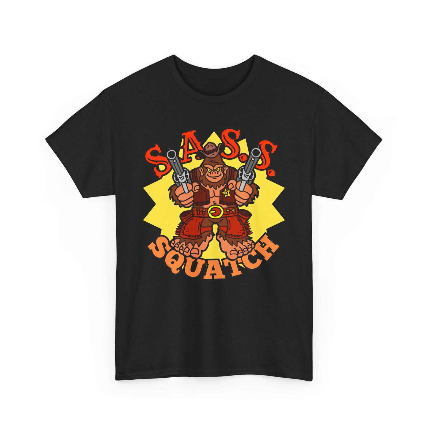 SASS-Squatch Unisex Heavy Cotton Tee