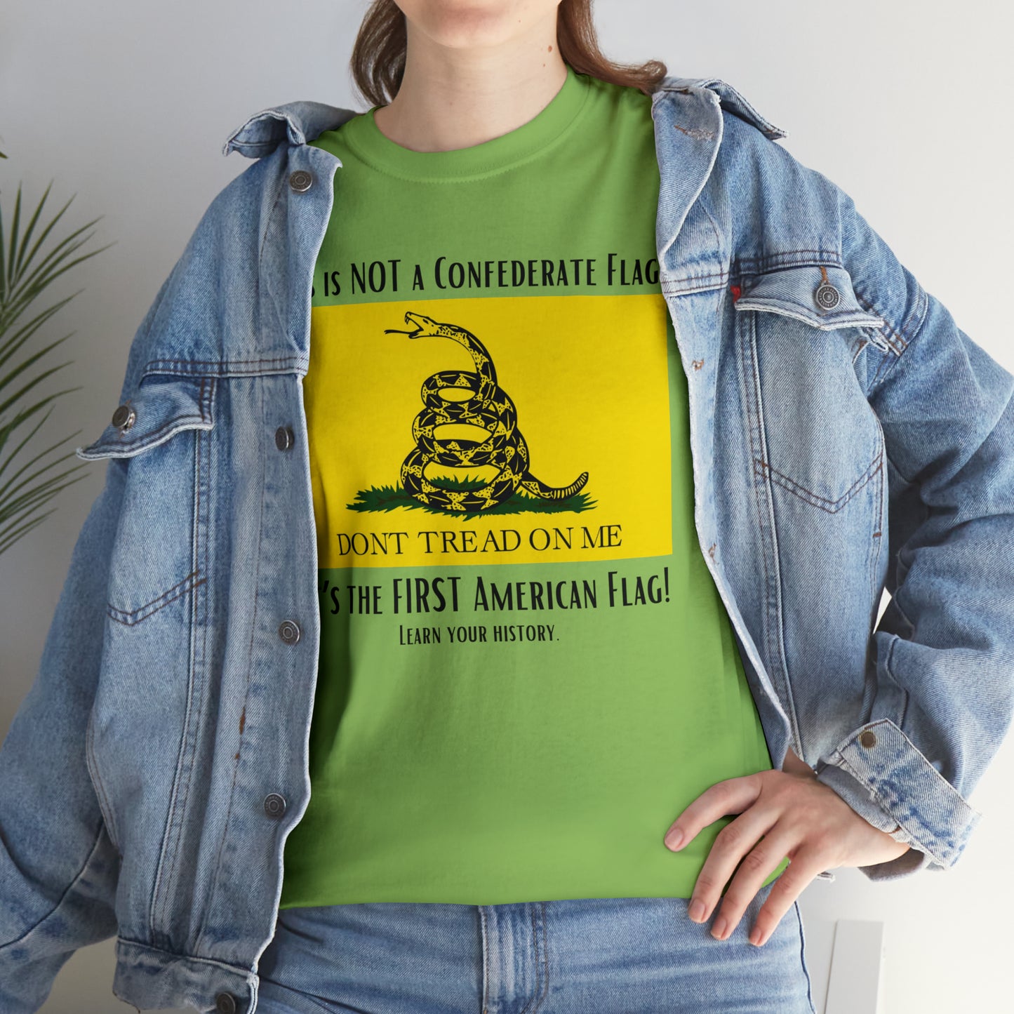 1st American Flag Unisex Heavy Cotton Tee