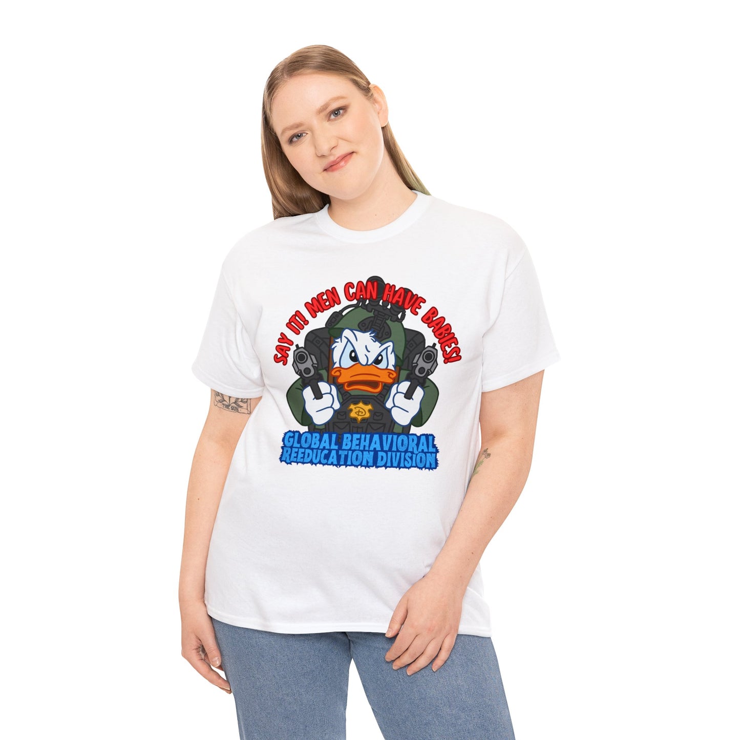 Tacti-Quack Unisex Heavy Cotton Tee!