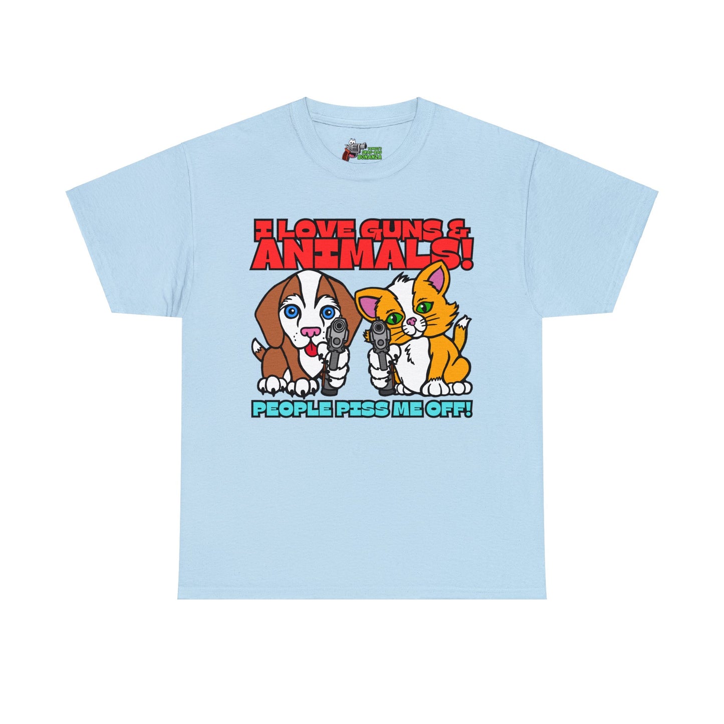 People Piss Me Off! Unisex Heavy Cotton Tee